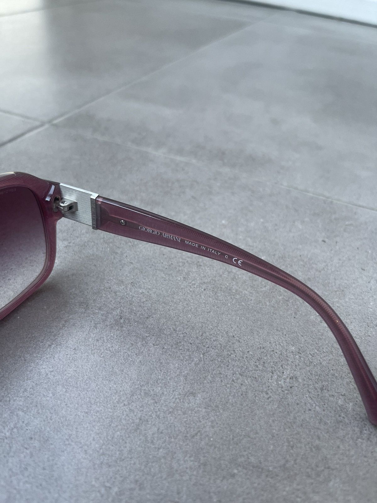 Emporio Armani Giorgio Armani AR8022-H 5157/8H Light Pink Sunglasses Size ONE SIZE - 7 Thumbnail