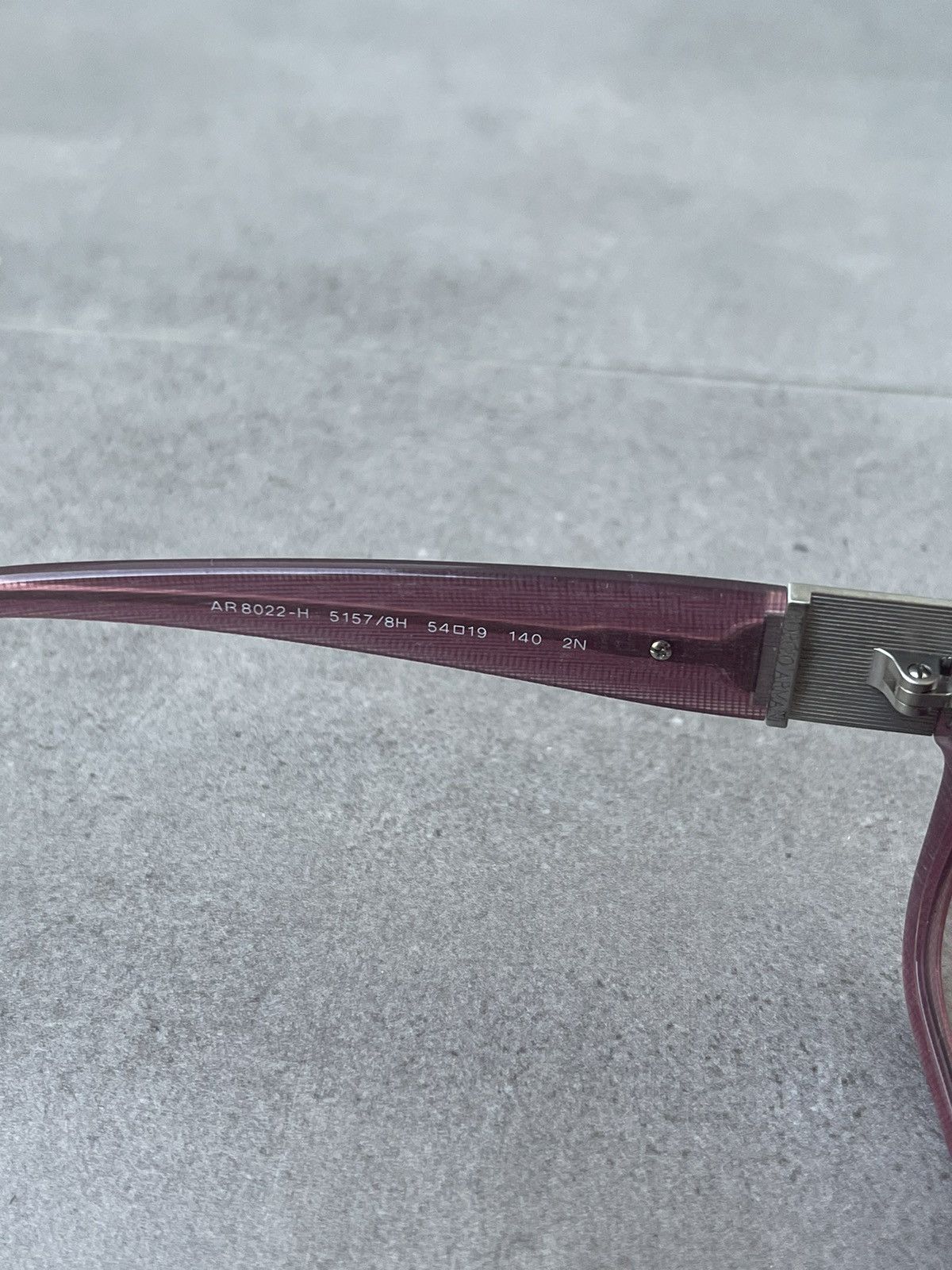 Emporio Armani Giorgio Armani AR8022-H 5157/8H Light Pink Sunglasses Size ONE SIZE - 8 Thumbnail