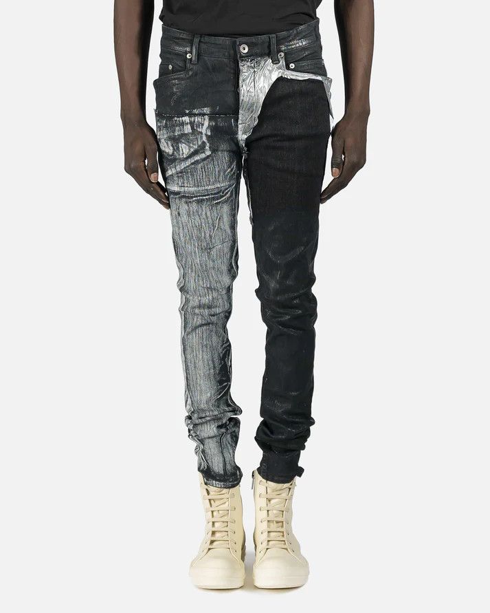 Image of Rick Owens Drkshdw Tyrone Cut Skinny-Fit Denim Jeans in Black, Men's (Size 31)