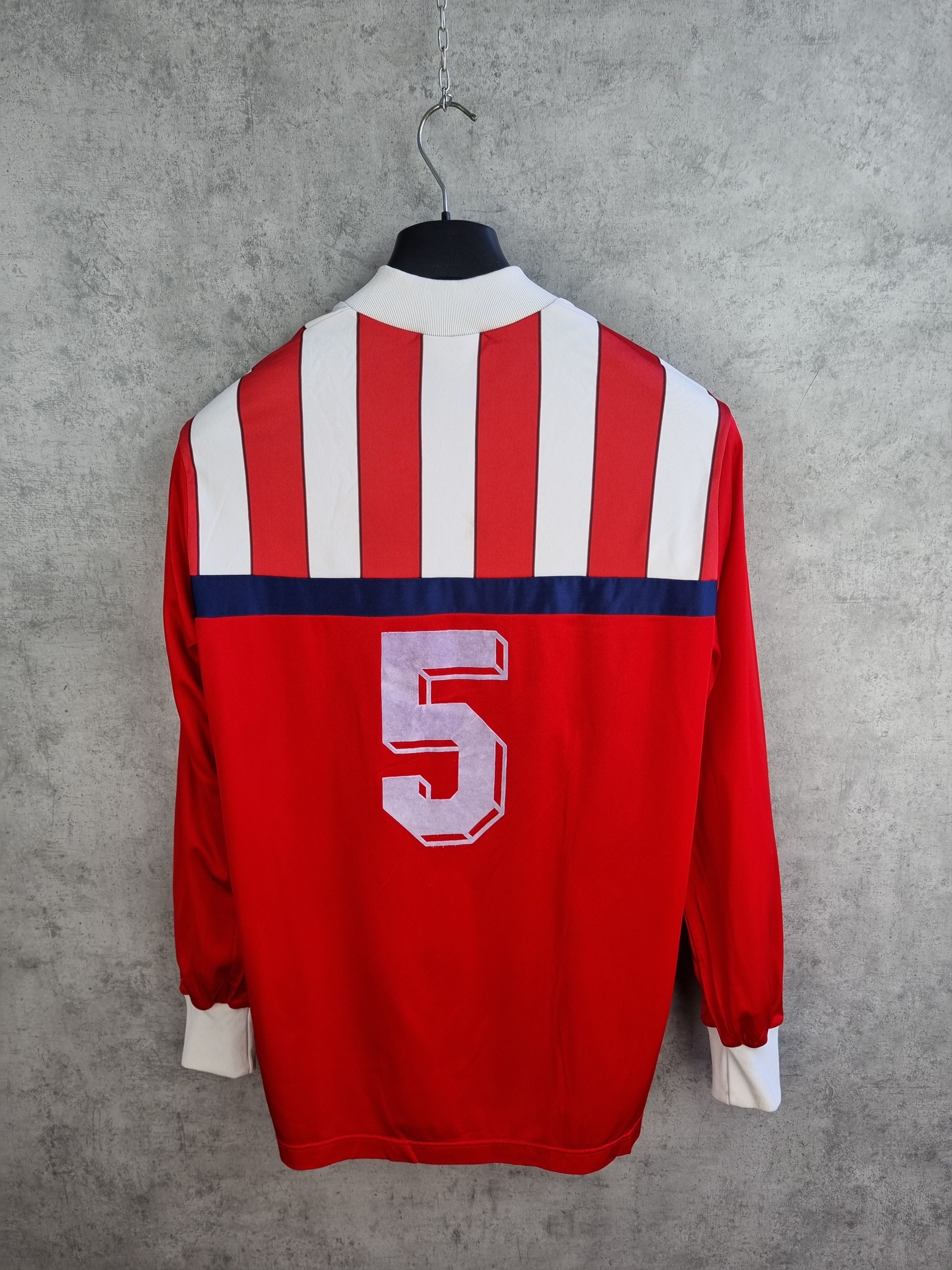 Le Coq Sportif × Vintage Le Coq Sportif S.G. Egalite Strasbourg French Vintage Jersey Size US M / EU 48-50 / 2 - 11 Thumbnail