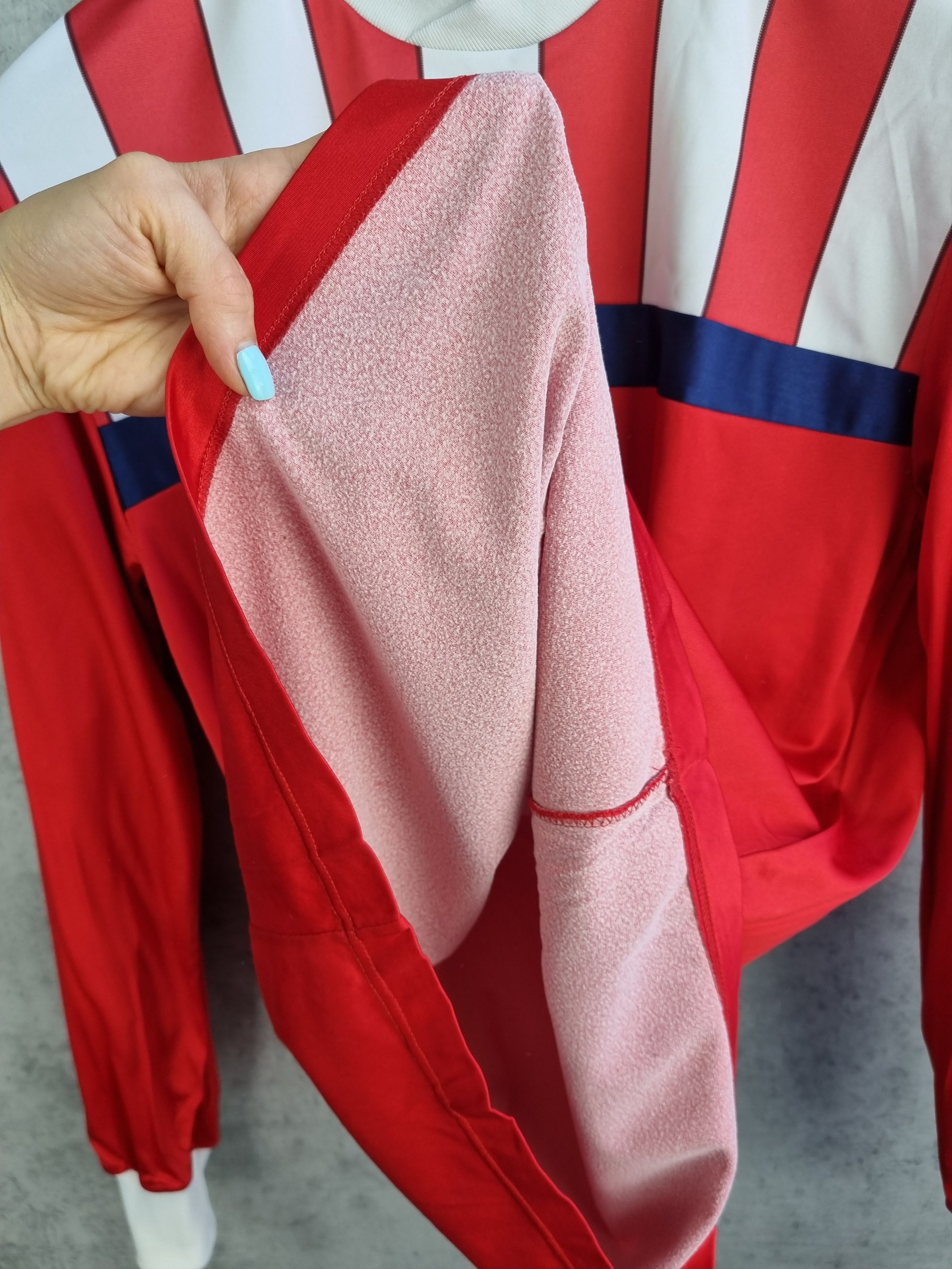 Le Coq Sportif × Vintage Le Coq Sportif S.G. Egalite Strasbourg French Vintage Jersey Size US M / EU 48-50 / 2 - 10 Thumbnail