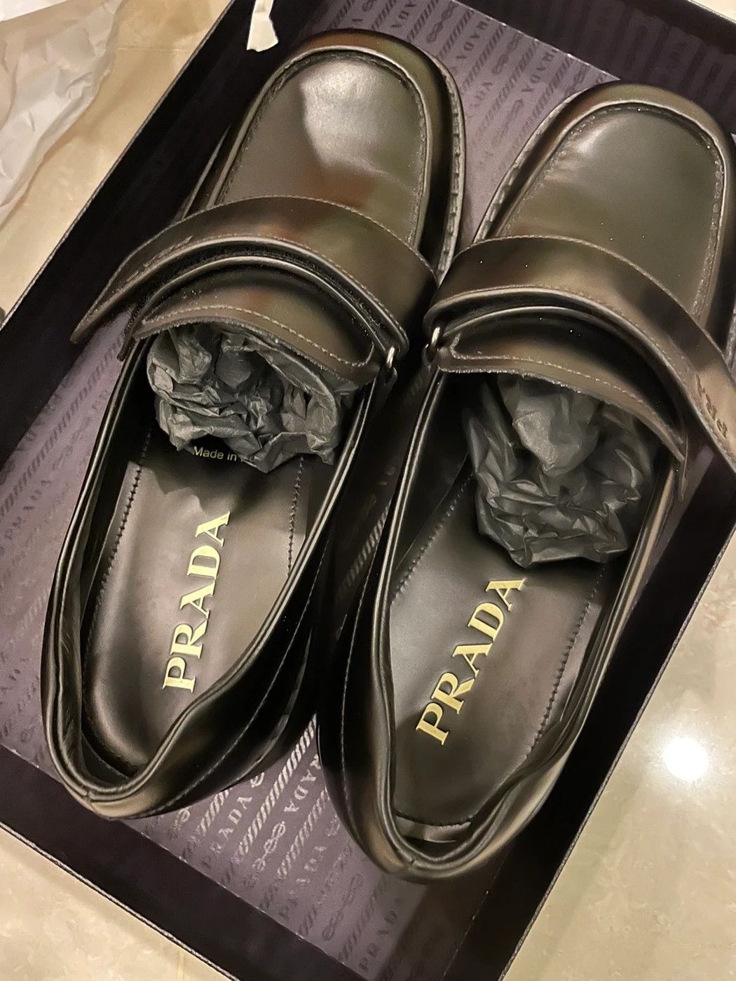 Prada Prada Velcro Loafer Size US 8.5 / EU 41-42 - 6 Thumbnail