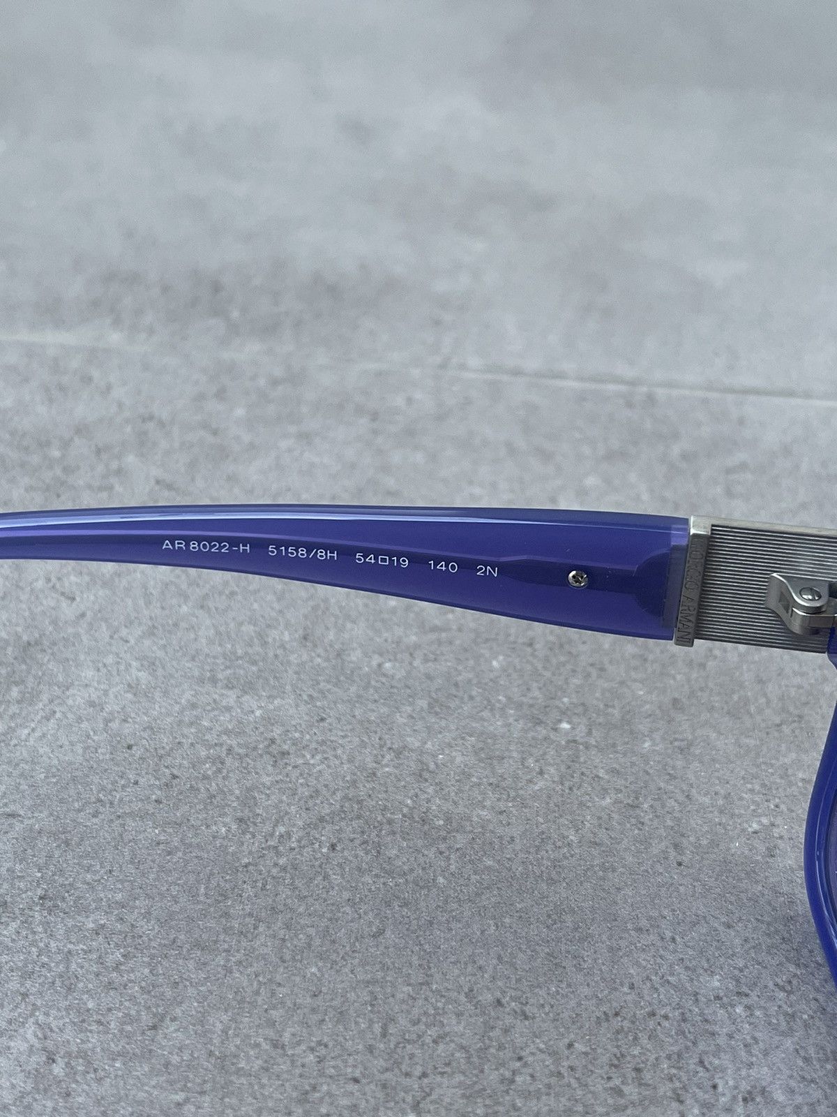 Emporio Armani Giorgio Armani AR8022-H 5158/8H Blue Sunglasses Size ONE SIZE - 8 Thumbnail