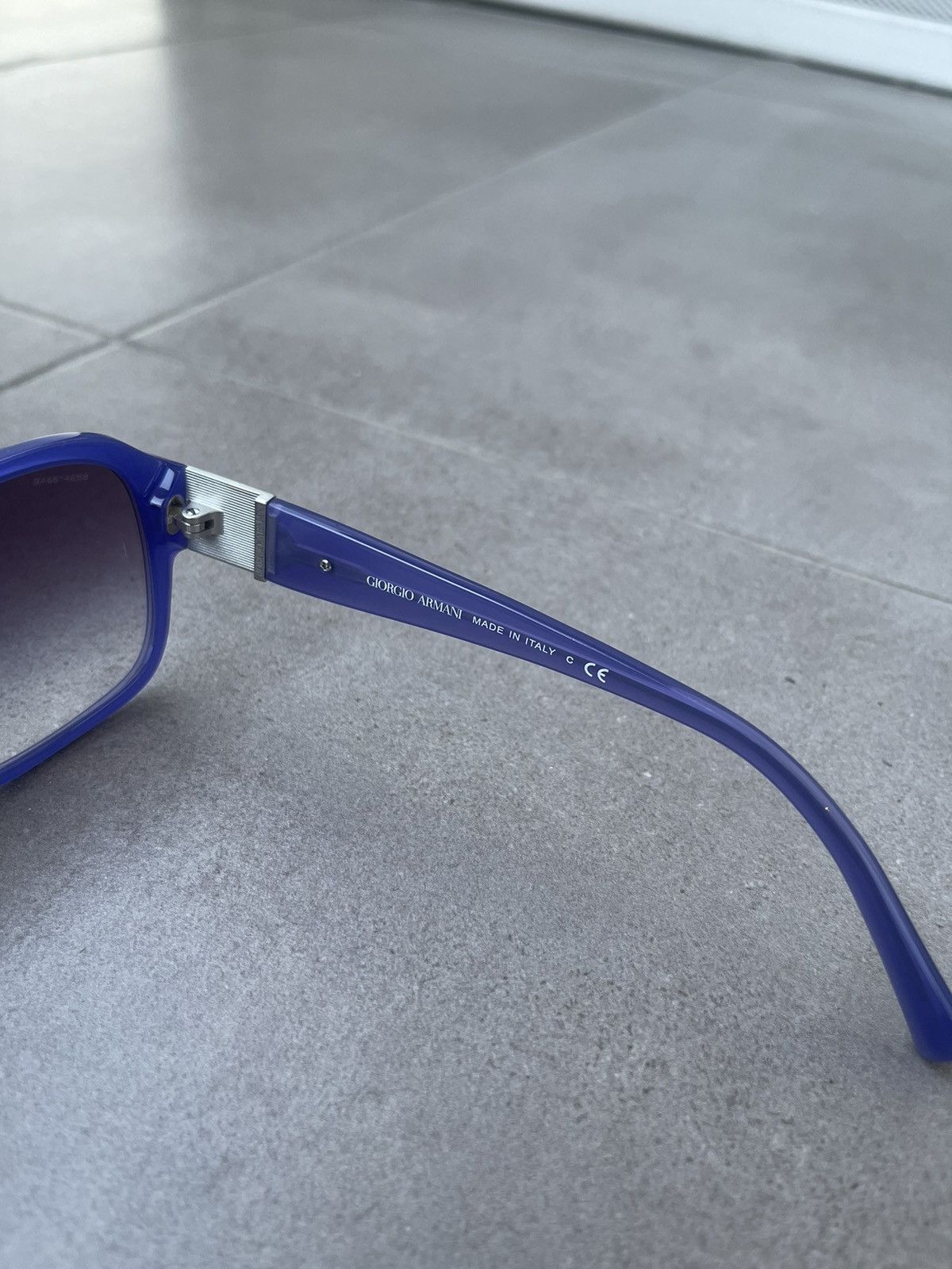 Emporio Armani Giorgio Armani AR8022-H 5158/8H Blue Sunglasses Size ONE SIZE - 7 Thumbnail