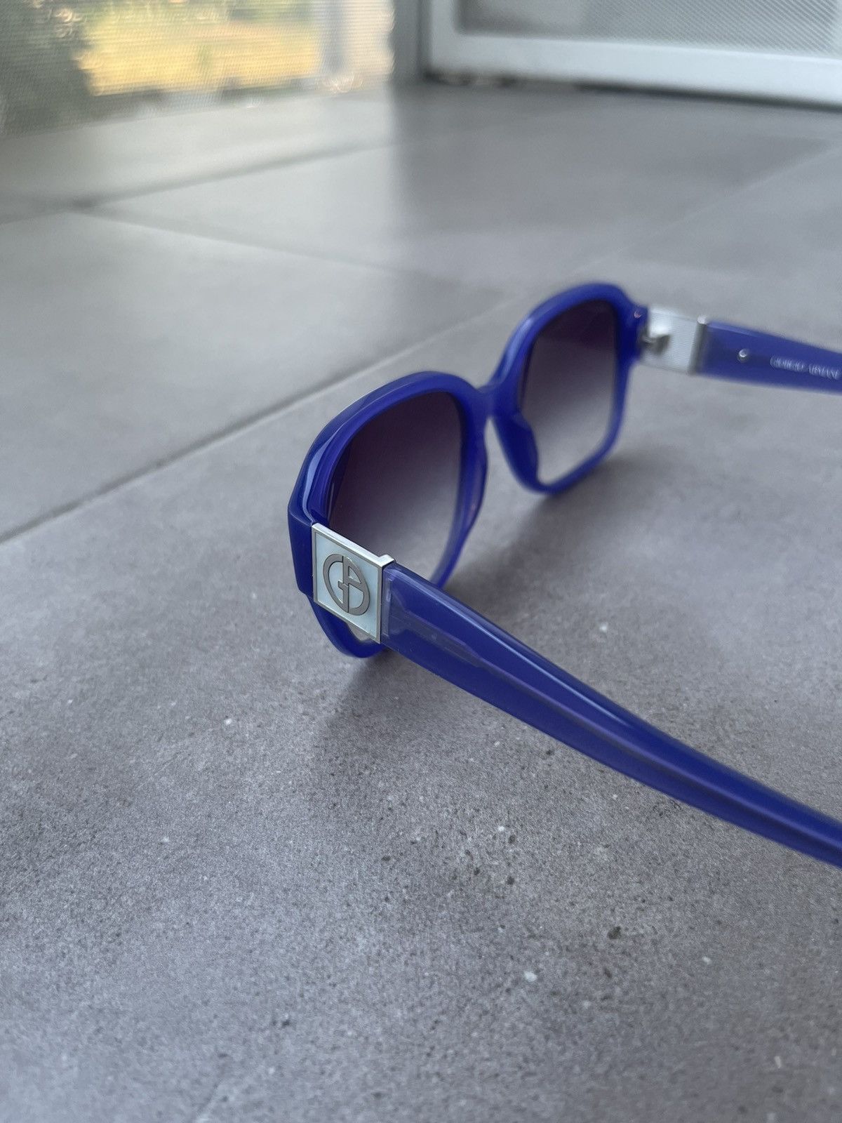 Emporio Armani Giorgio Armani AR8022-H 5158/8H Blue Sunglasses Size ONE SIZE - 5 Thumbnail