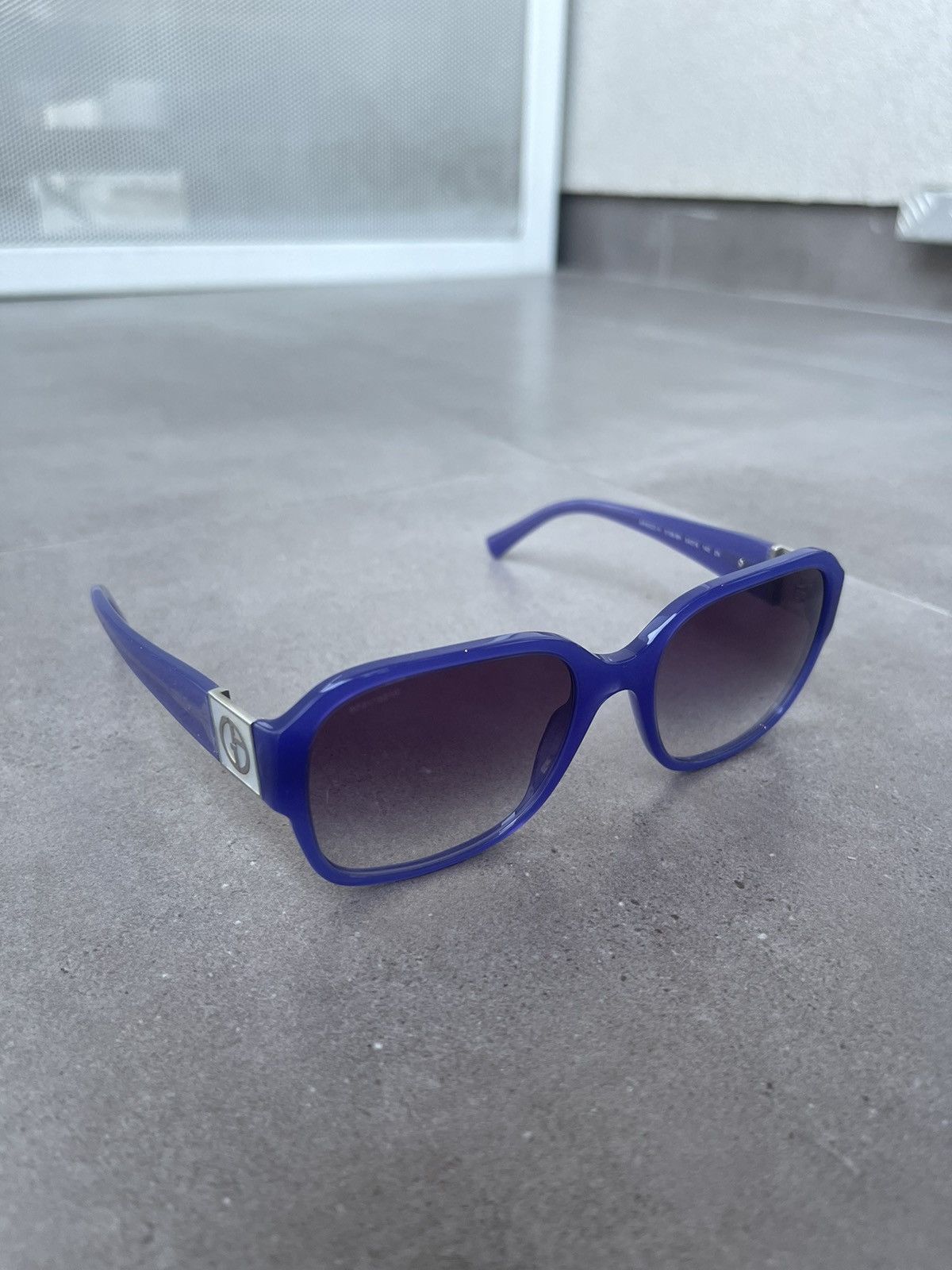 Emporio Armani Giorgio Armani AR8022-H 5158/8H Blue Sunglasses Size ONE SIZE - 3 Thumbnail