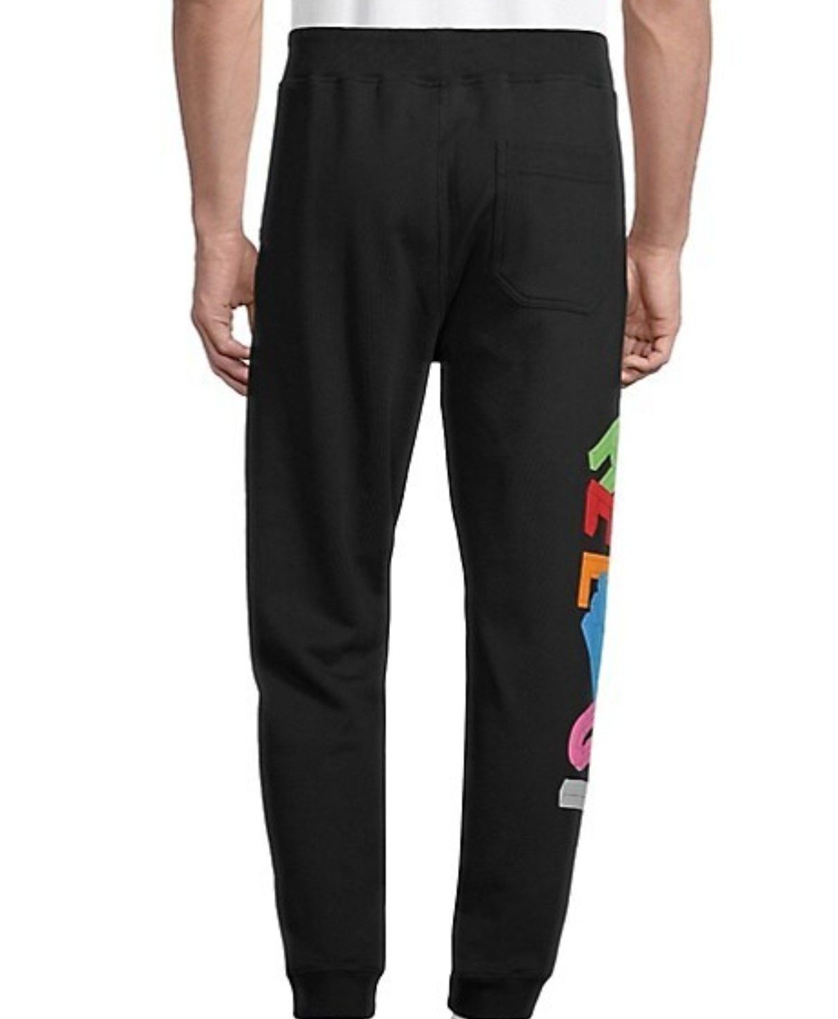 Helmut Lang 3D Multicolor Logo Sweatpants Size US 32 / EU 48 - 2 Thumbnail