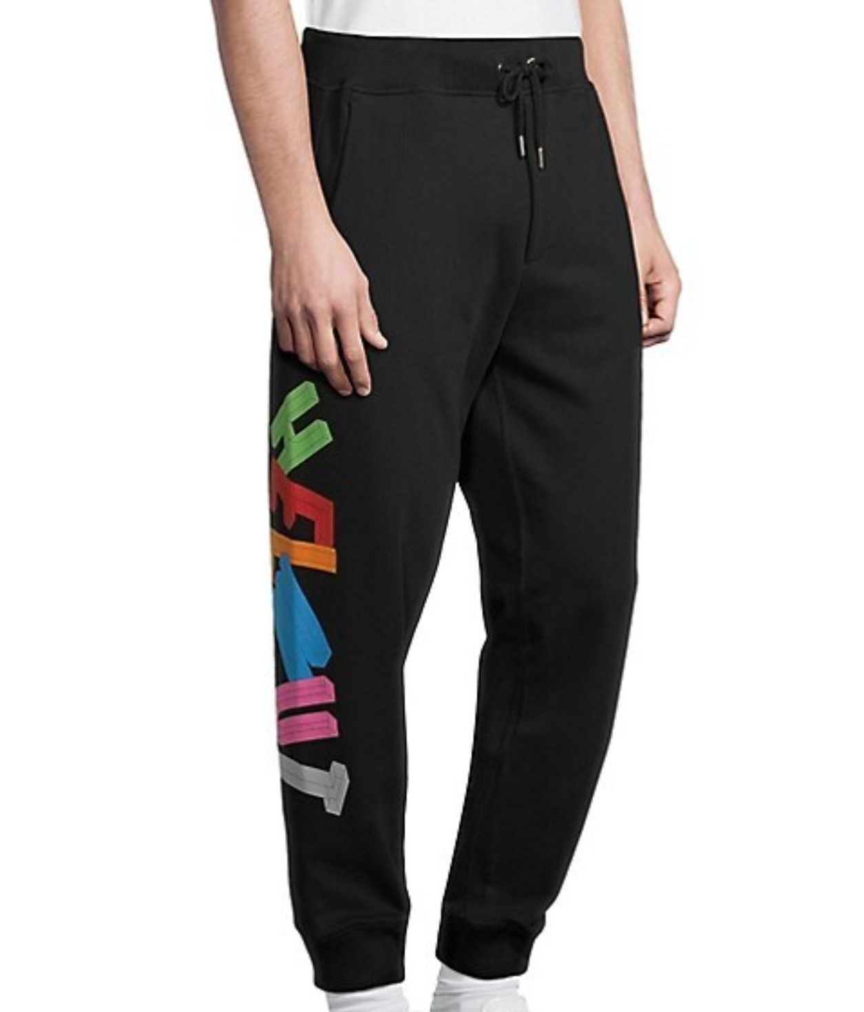 3D Multicolor Logo Sweatpants