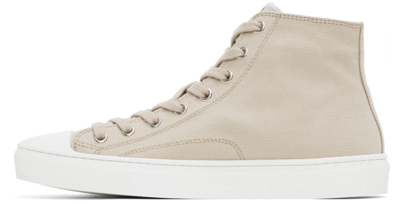 Vivienne Westwood LAST DROP EVER EVER Beige Plimsoll High Top Sneakers Size US 10 / EU 43 - 15 Thumbnail