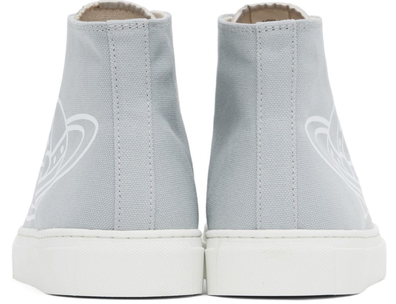 Vivienne Westwood LAST DROP EVER Blue Plimsoll High Top Sneakers Size US 10 / EU 43 - 17 Thumbnail