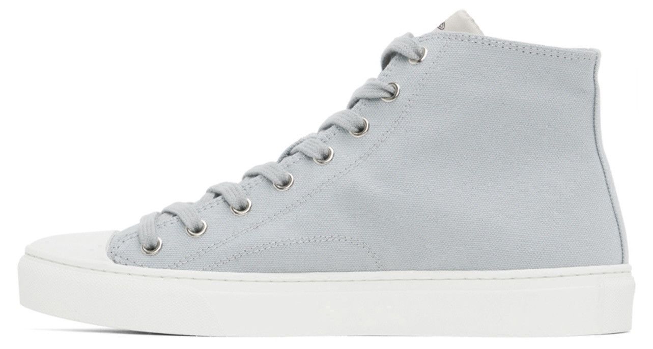 Vivienne Westwood LAST DROP EVER Blue Plimsoll High Top Sneakers Size US 10 / EU 43 - 18 Thumbnail