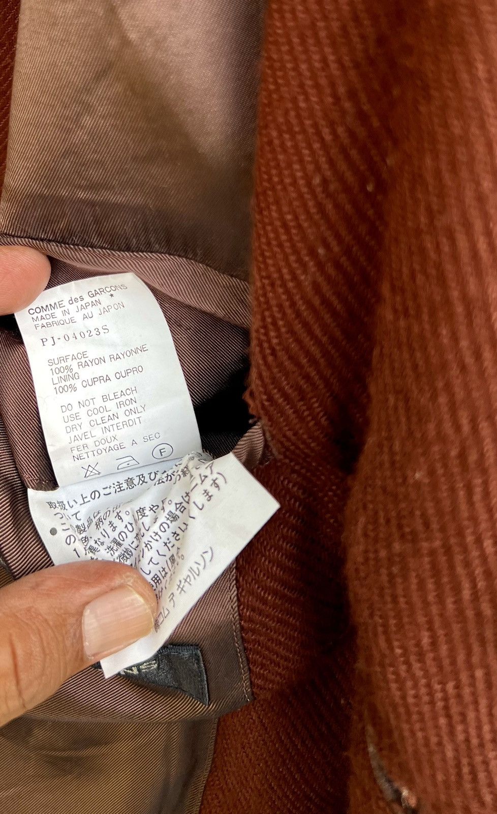 Comme des Garcons Homme Plus COLLECTOR CDG HOMME PLUS FALL/AUTUMN WINTER FW/AW1993 PARIS Size 46S - 13 Thumbnail