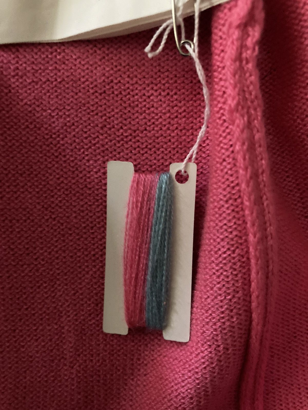 Comme des Garcons Homme Plus SS18 Comme Des Garcons Pink Blue Open Sweater Cardigan 2018 Size US M / EU 48-50 / 2 - 6 Thumbnail