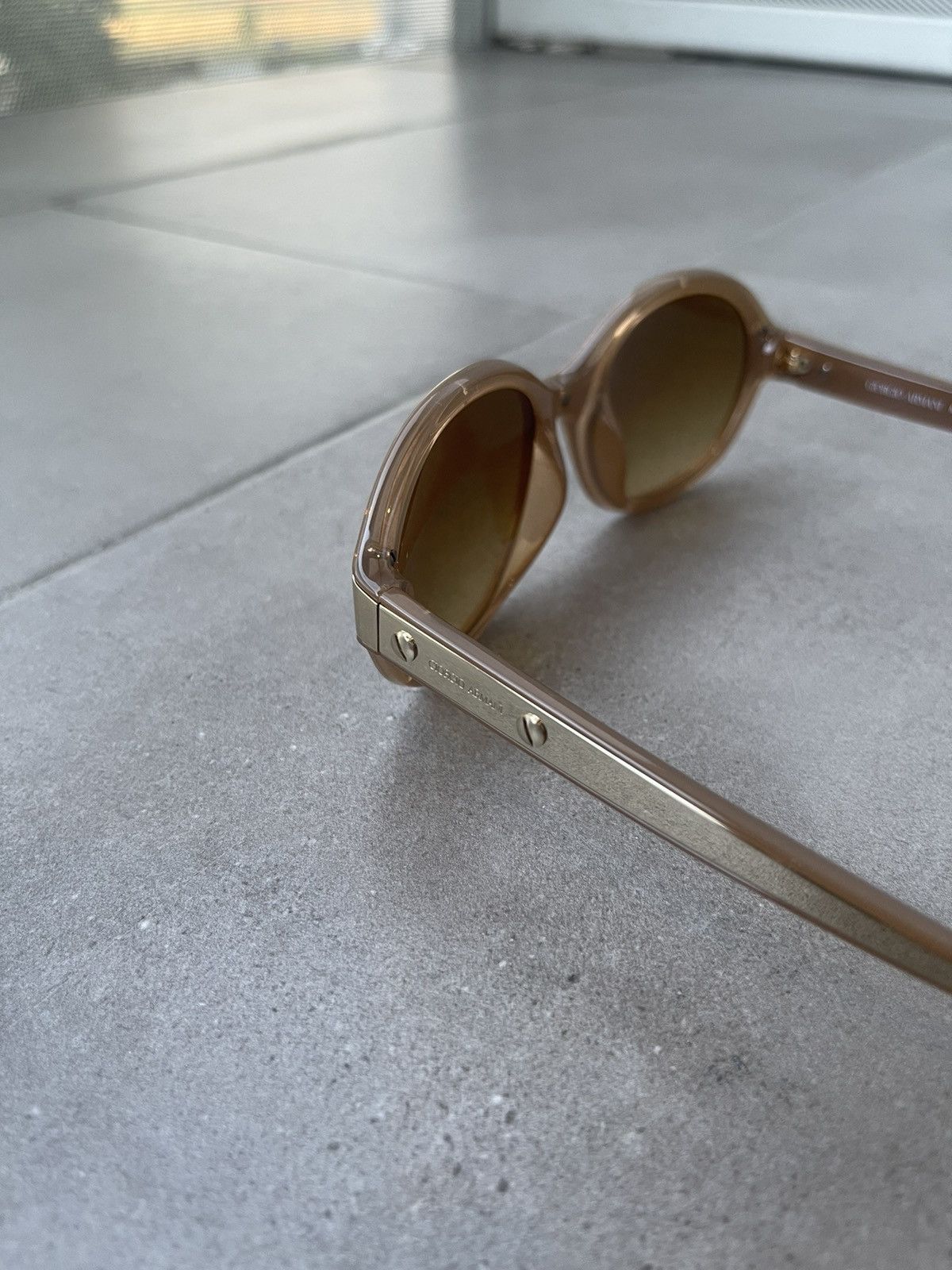 Emporio Armani Giorgio Armani AR8015 5079/2L Cobain Gold Sunglasses Size ONE SIZE - 5 Thumbnail