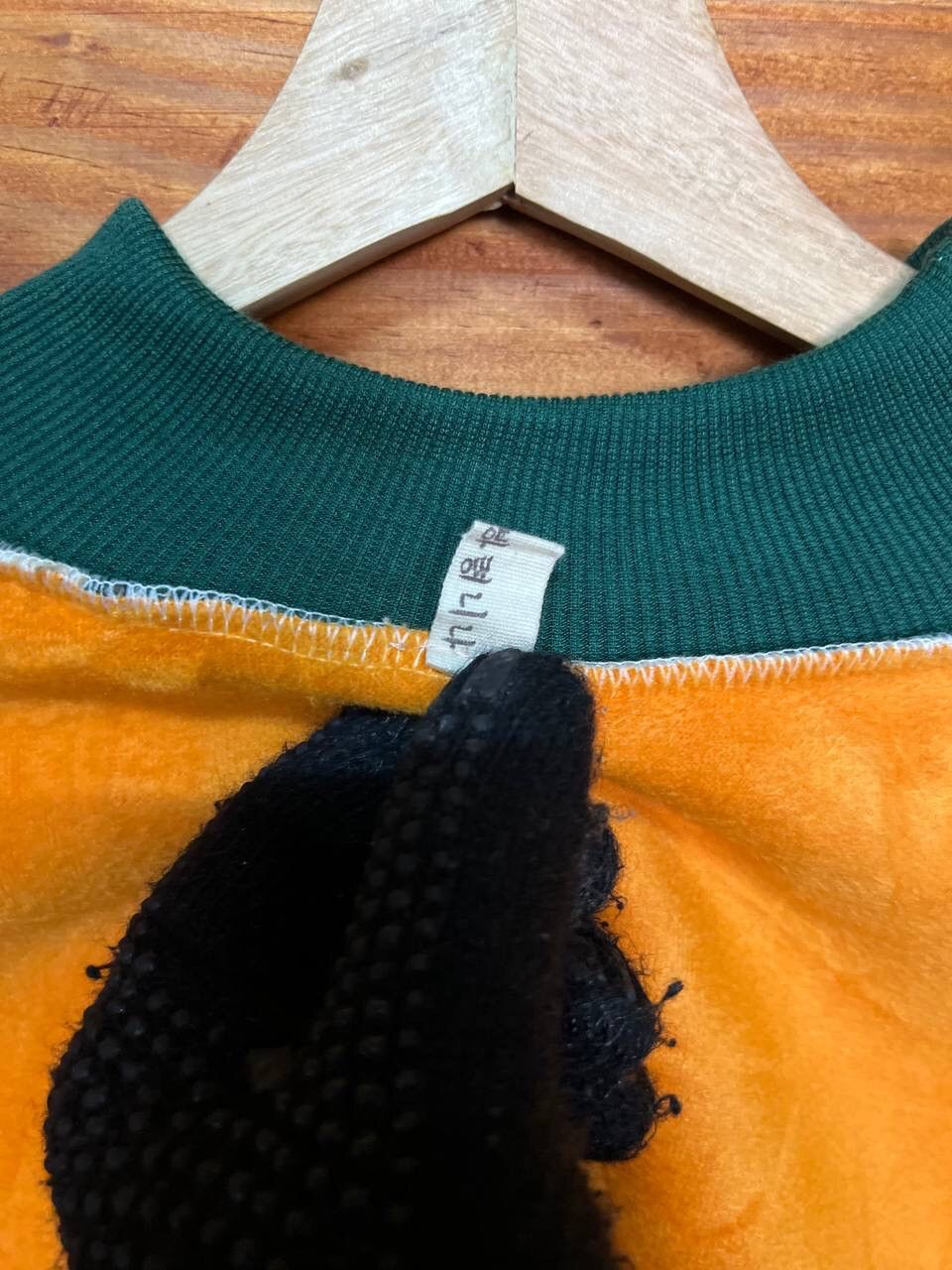 Japanese Brand MOCK NECK STRIPED FLUFFY SWEATER Size US M / EU 48-50 / 2 - 11 Thumbnail
