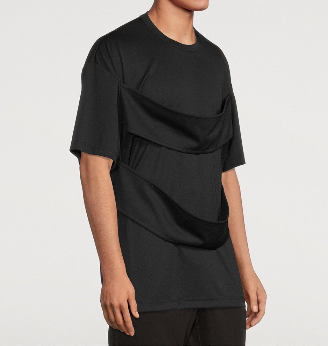 Draped Short-Sleeve T-Shirt