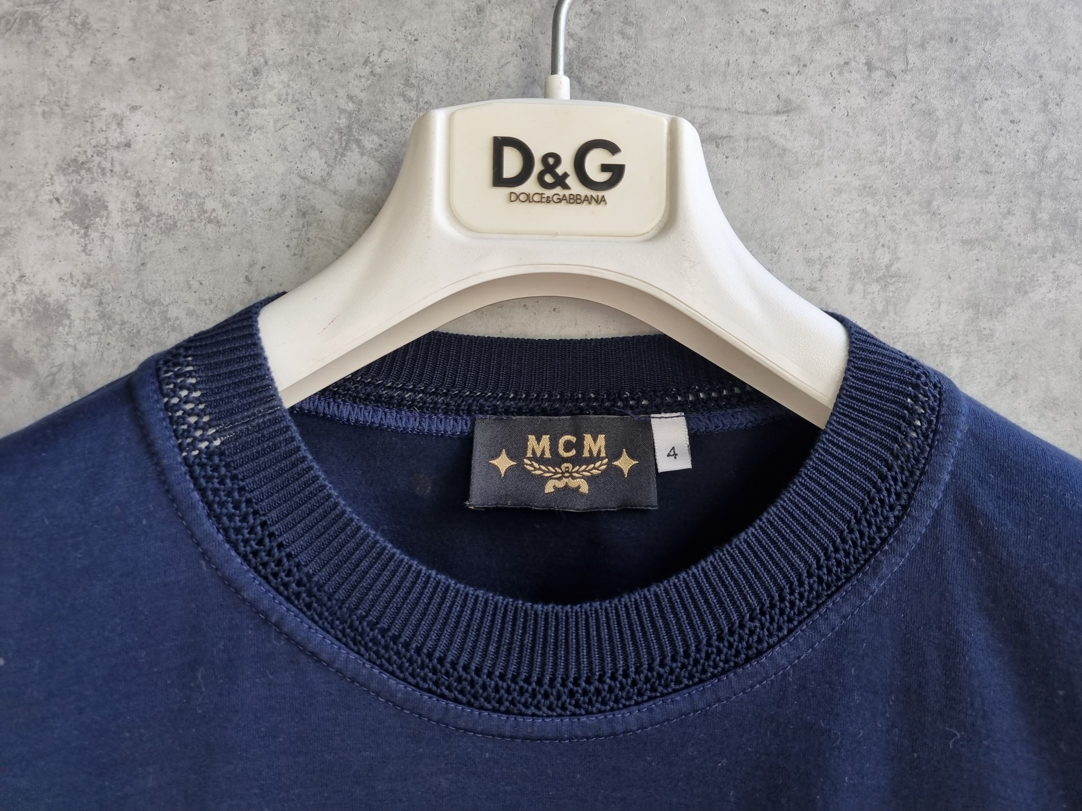 MCM Vintage MCM made in Italy tee shirt with beautiful neck Size US S / EU 44-46 / 1 - 5 Thumbnail