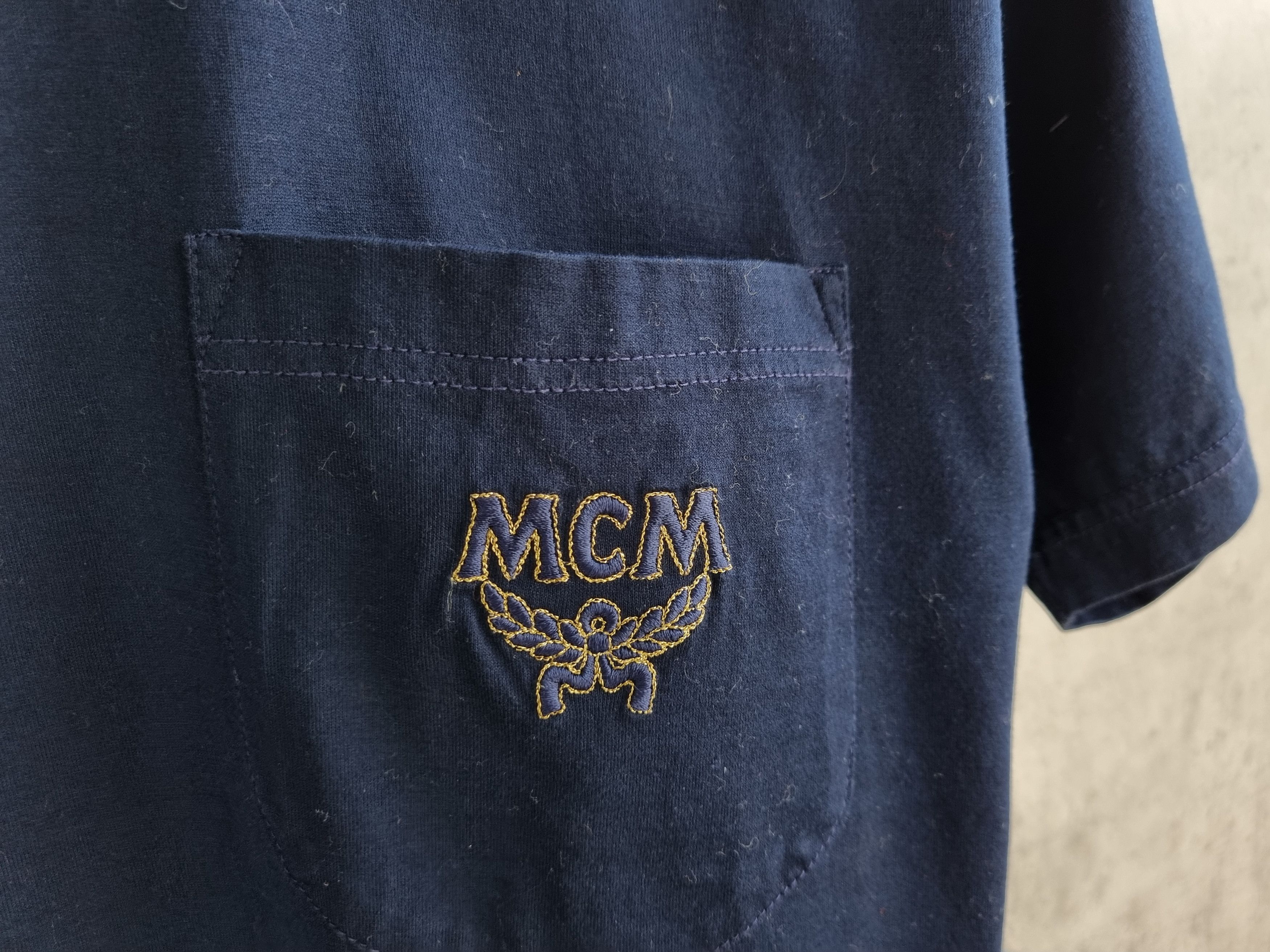 MCM Vintage MCM made in Italy tee shirt with beautiful neck Size US S / EU 44-46 / 1 - 4 Thumbnail