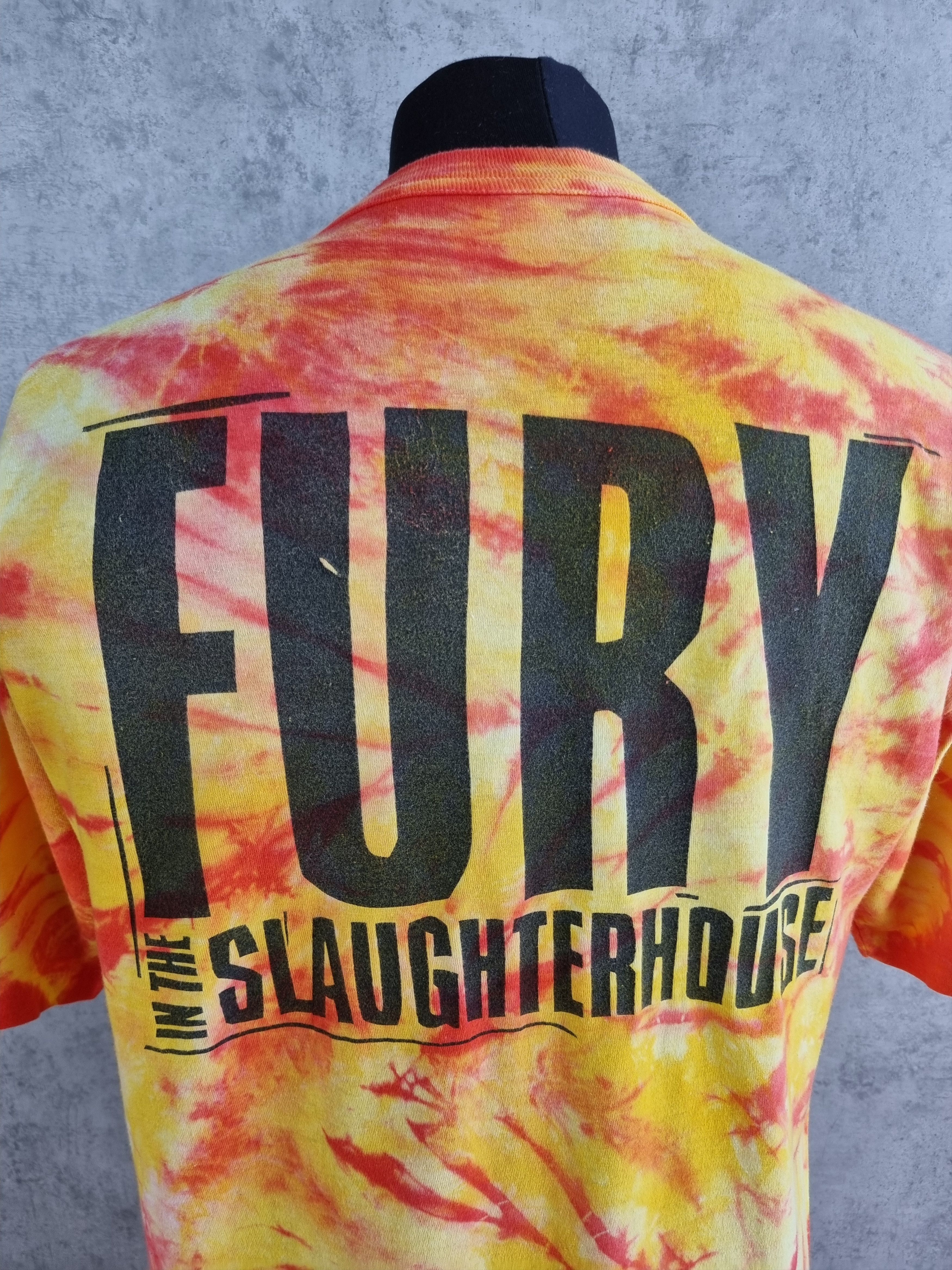 Band Tees 90s HOOKA HEY Fury in the Slaughterhouse Post Grunge Size US L / EU 52-54 / 3 - 6 Thumbnail