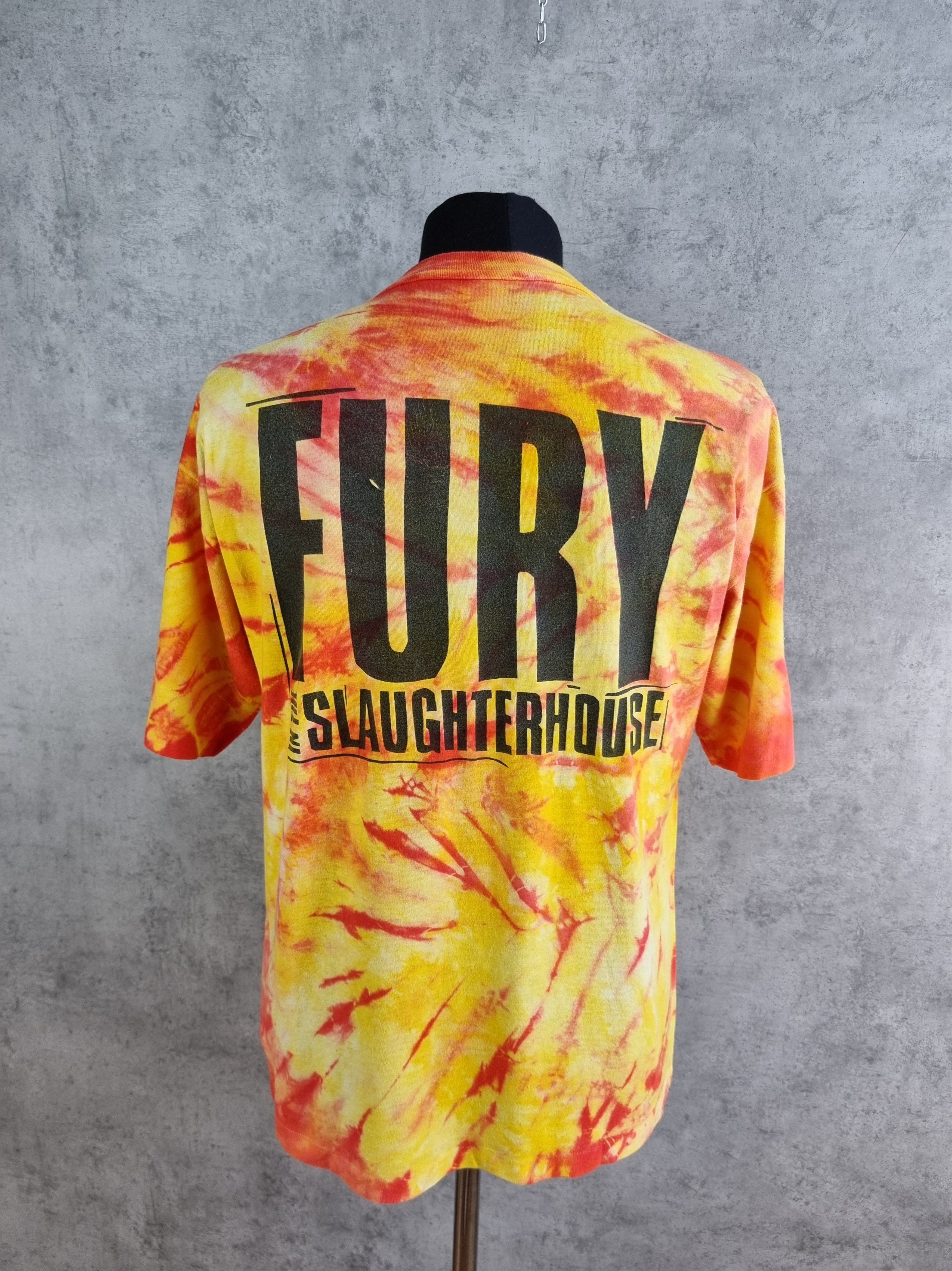 Band Tees 90s HOOKA HEY Fury in the Slaughterhouse Post Grunge Size US L / EU 52-54 / 3 - 5 Thumbnail