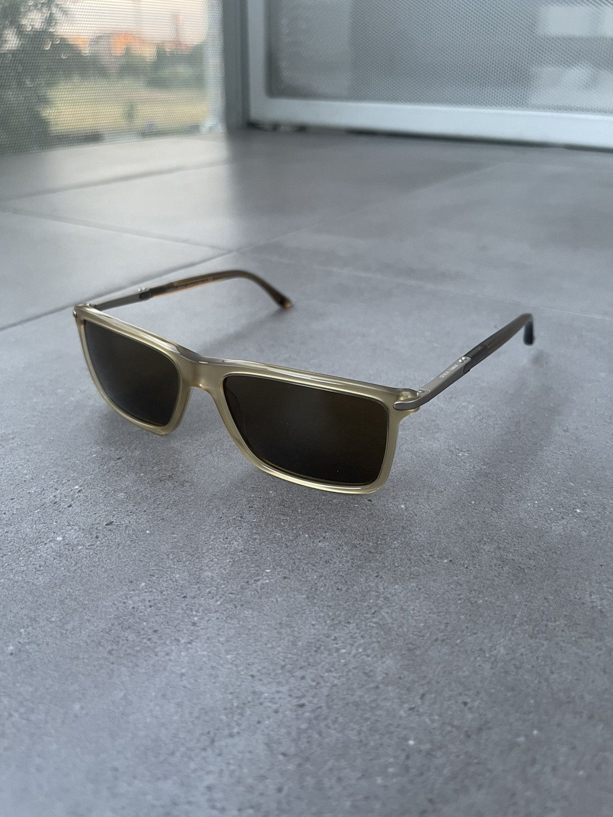 Emporio Armani Giorgio Armani AR8010 5028/73 Cream Brown Sunglasses Size ONE SIZE - 1 Thumbnail