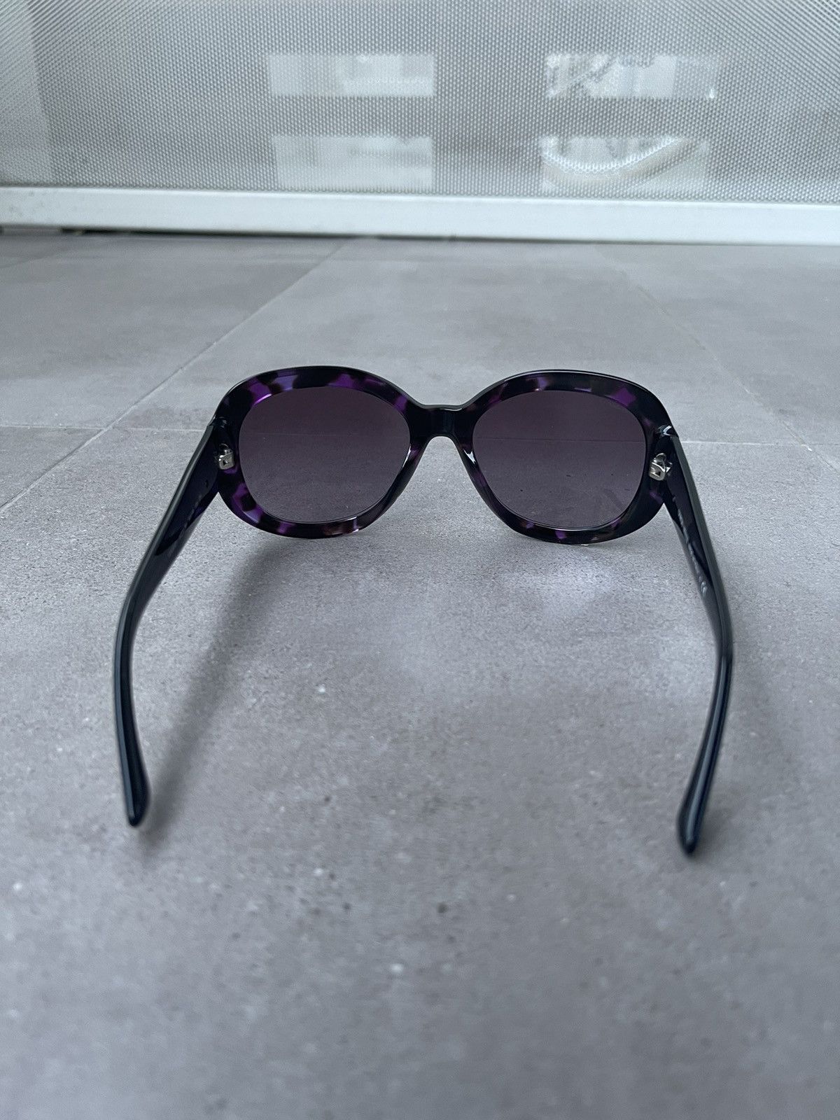 Emporio Armani Giorgio Armani AR8001 5039/8H Cobain Black Violet Sunglasses Size ONE SIZE - 7 Thumbnail
