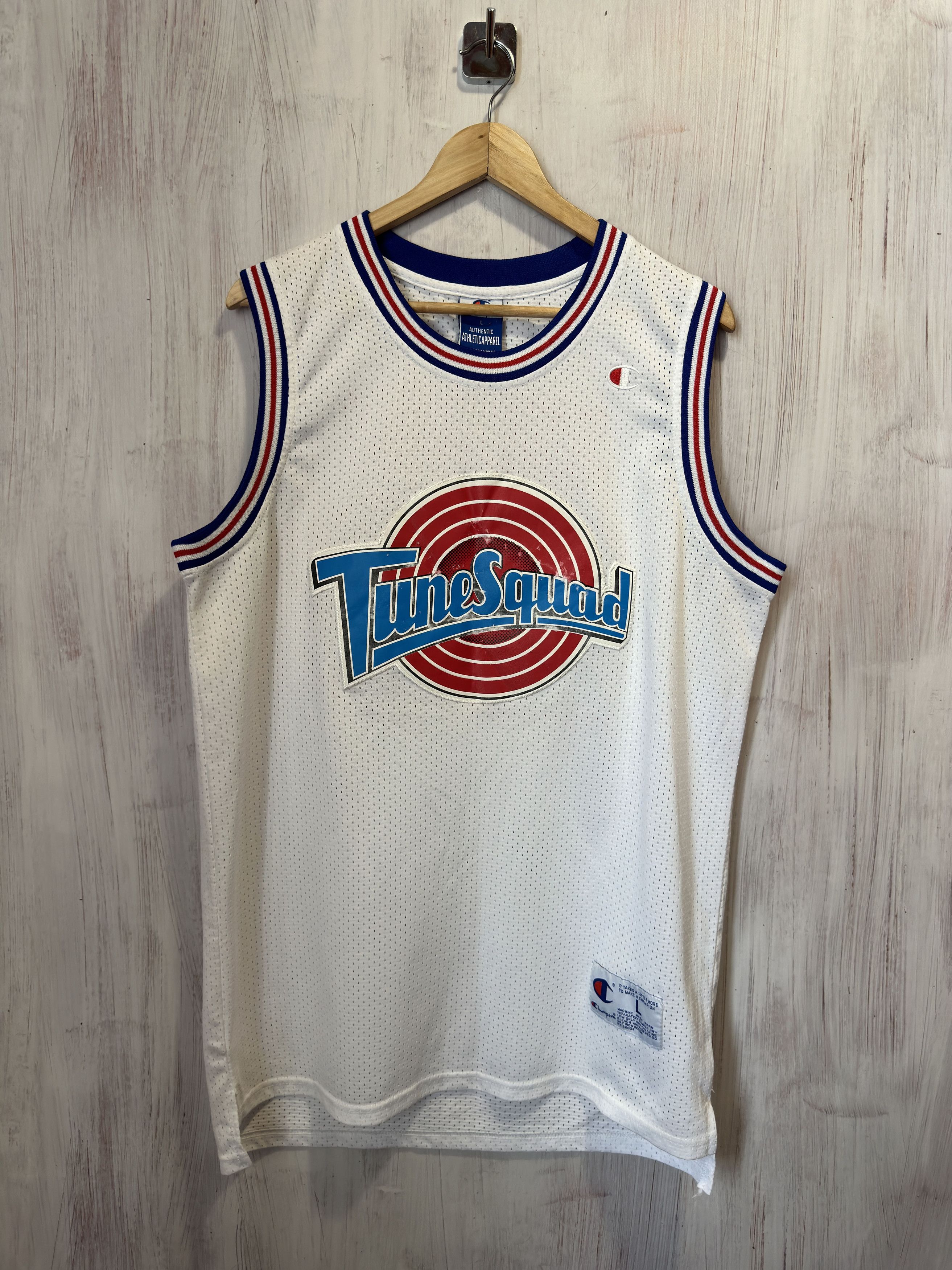 Maillot De Basketball Space Jam Tune Squad - Michael Jordan - Taille 3XL - Rouge Vintage Années 90
