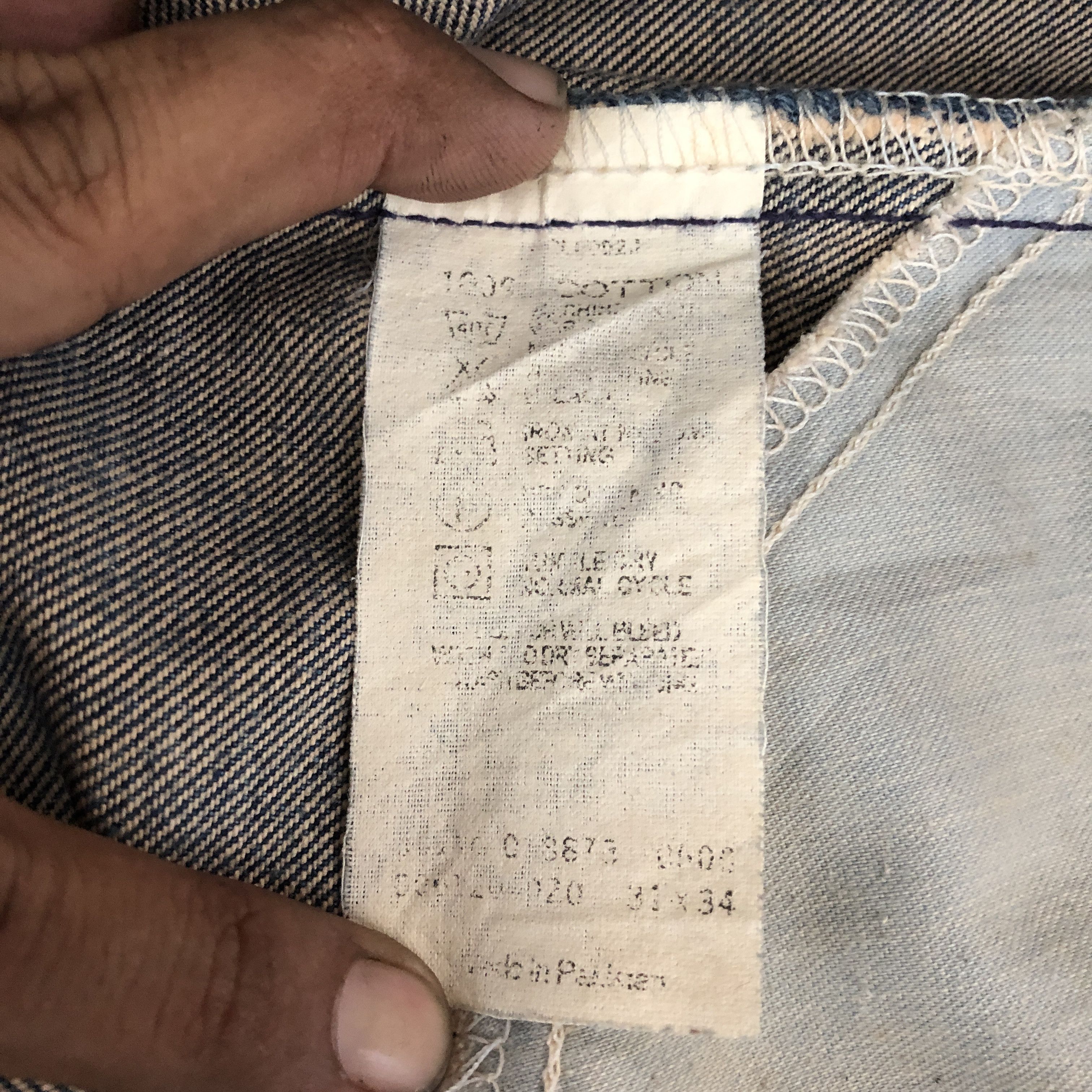 Levi's Vintage Levis 612 Orange Tab Jeans Levi's Distressed Denim Size US 34 / EU 50 - 10 Thumbnail