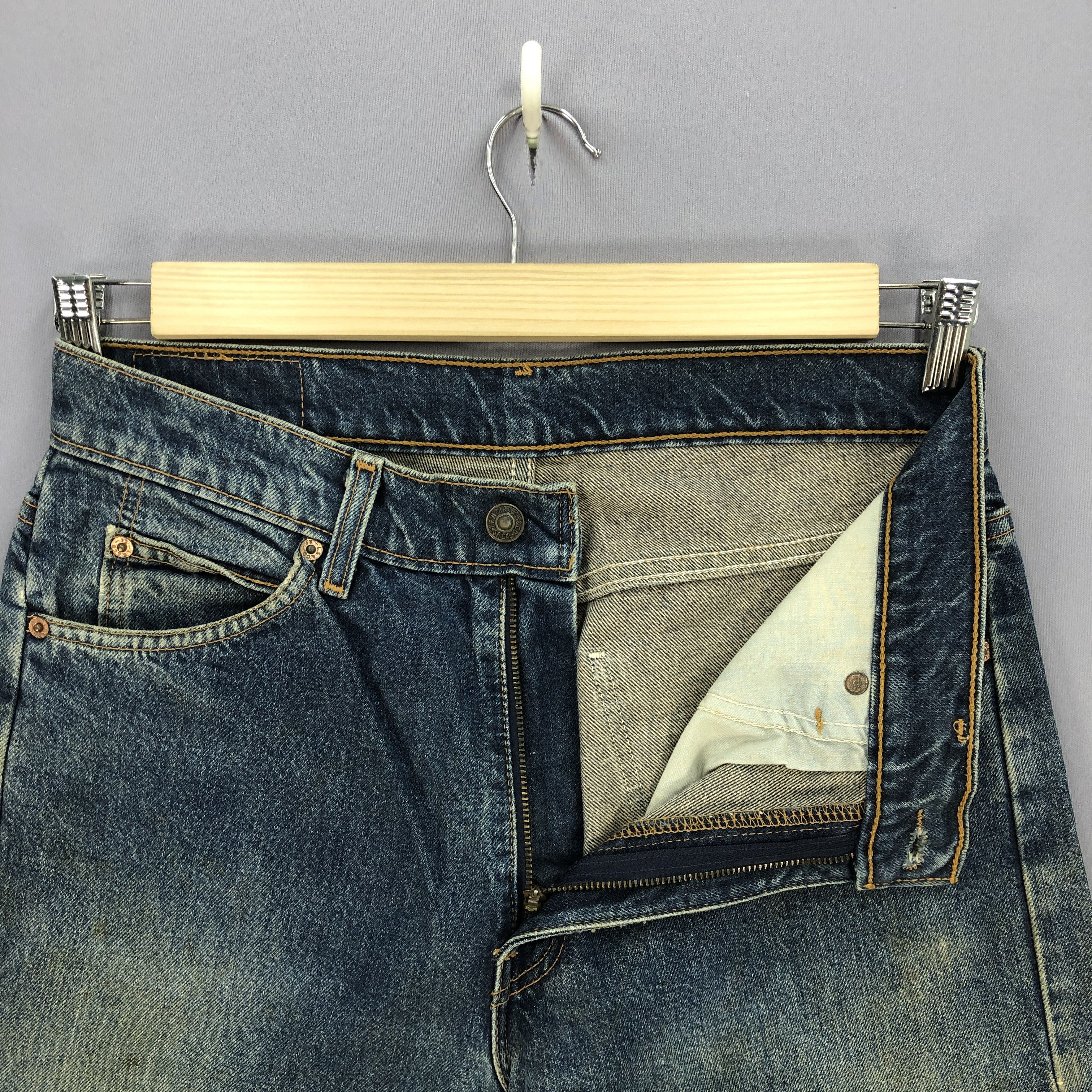 Levi's Vintage Levis 612 Orange Tab Jeans Levi's Distressed Denim Size US 34 / EU 50 - 6 Thumbnail
