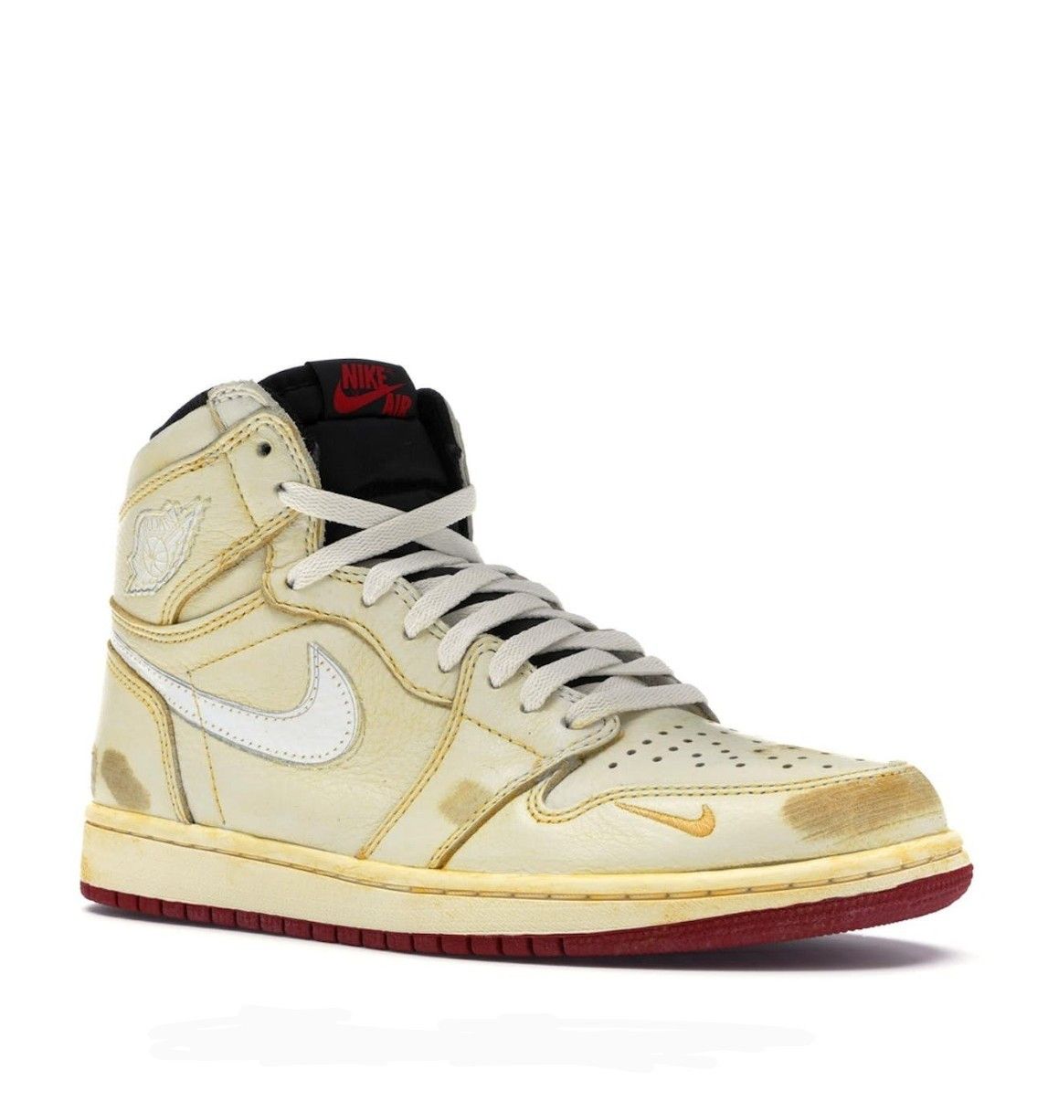 image of Jordan Brand 1 Retro High Nigel Sylvester Shoes in Sail, Men's (Size 9)