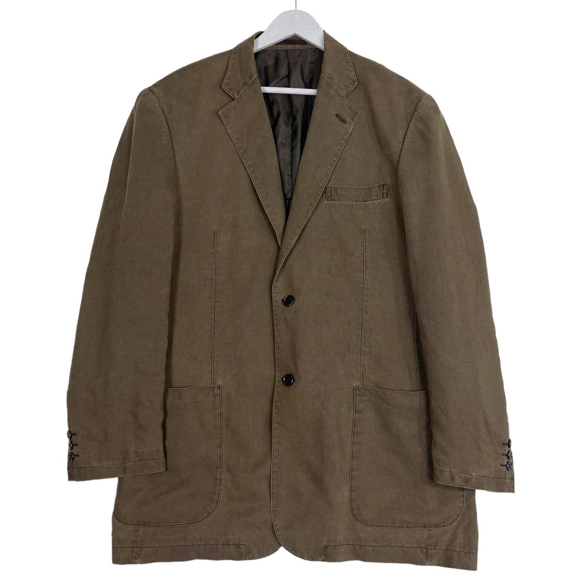 Designer × Japanese Brand × Kansai Yamamoto 💥KANSAI YAMAMOTO JAPAN BUTTON CHORE JACKET Size US L / EU 52-54 / 3 - 1 Thumbnail