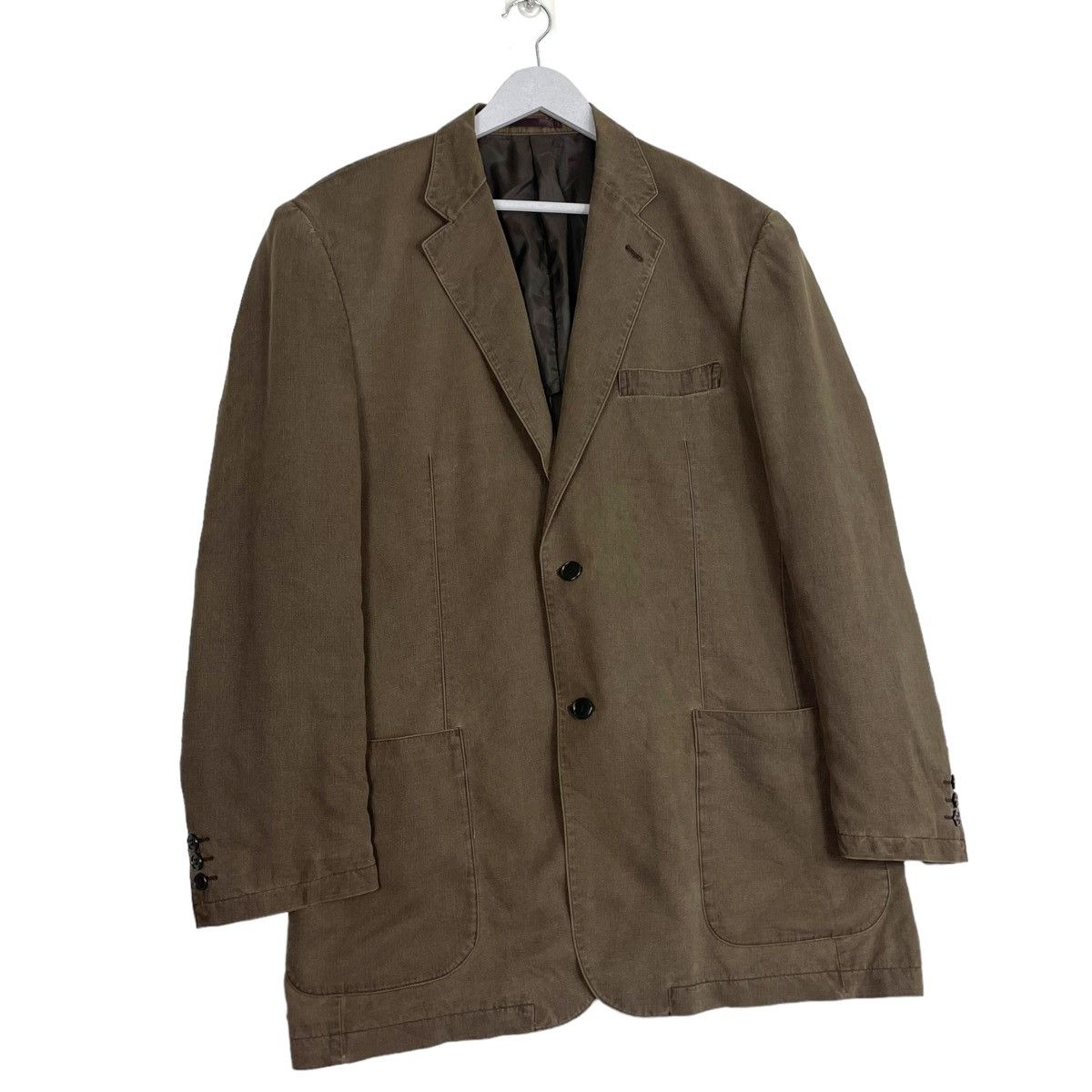 Designer × Japanese Brand × Kansai Yamamoto 💥KANSAI YAMAMOTO JAPAN BUTTON CHORE JACKET Size US L / EU 52-54 / 3 - 3 Thumbnail