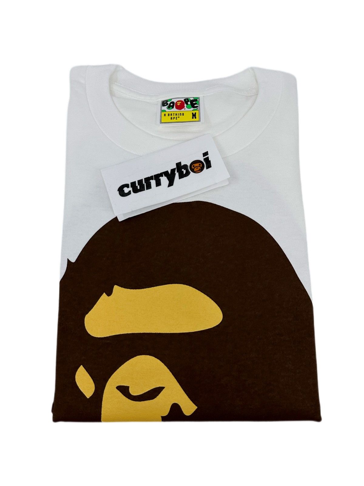 Bape BAPE Big Ape Head Tee White Size US M / EU 48-50 / 2 - 4 Thumbnail