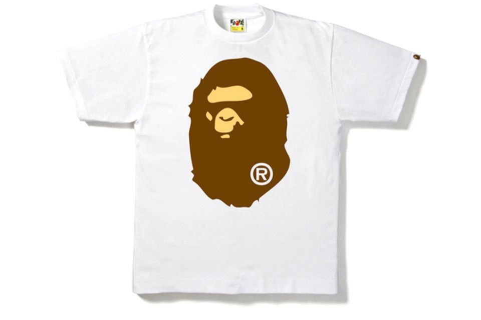 Bape BAPE Big Ape Head Tee White Size US M / EU 48-50 / 2 - 2 Thumbnail