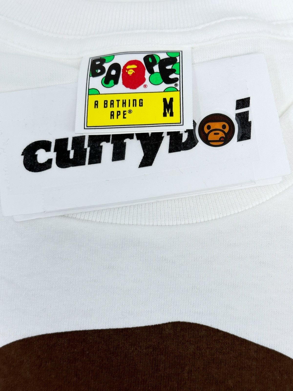Bape BAPE Big Ape Head Tee White Size US M / EU 48-50 / 2 - 7 Thumbnail