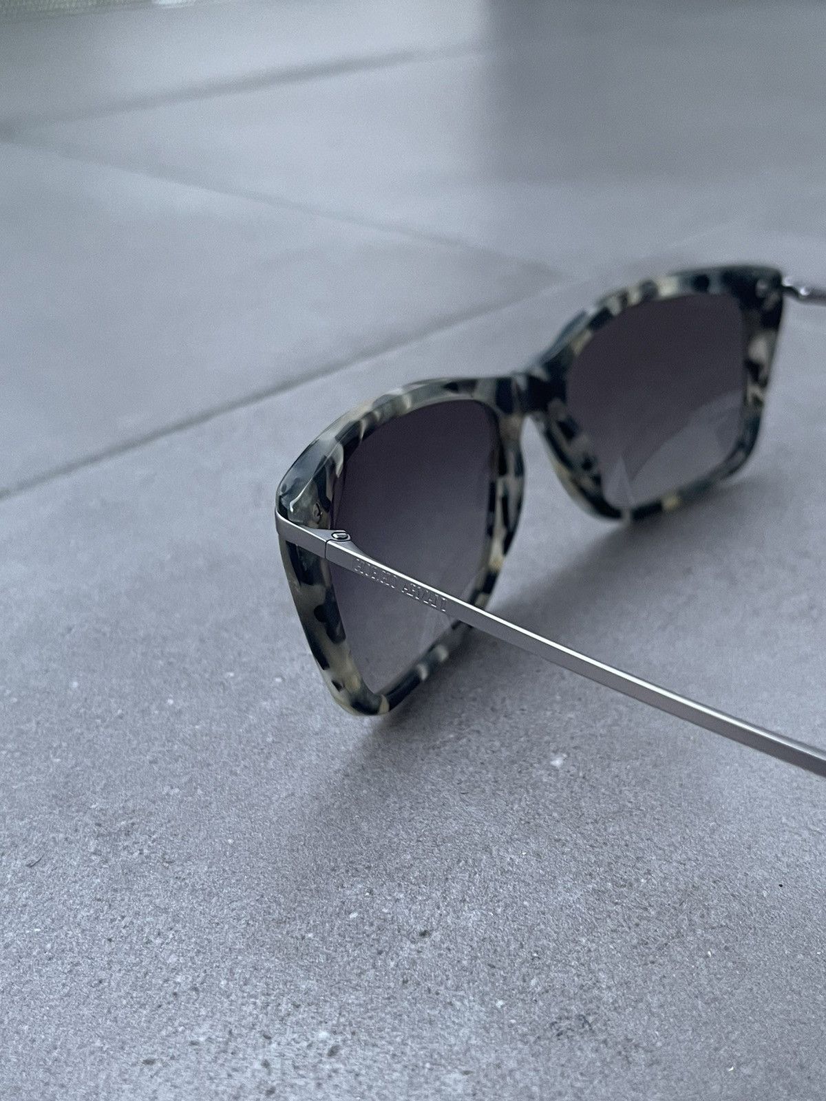 Armani × Emporio Armani × Giorgio Armani Giorgio Armani AR8019 5131/11 Marble Camo Sunglasses Size ONE SIZE - 5 Thumbnail