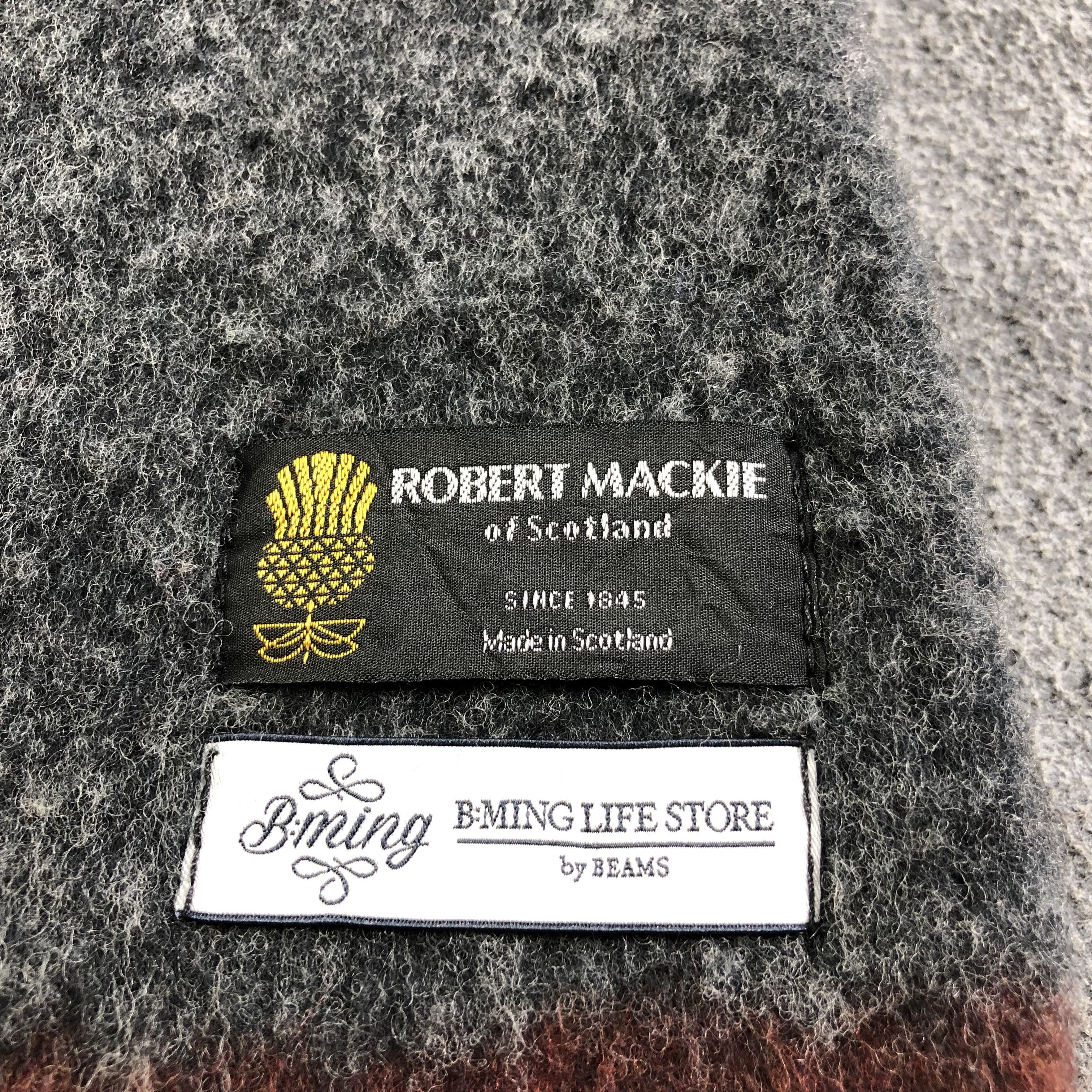 Beams Plus Robert Mackie X Beams Wool Scarf Muffler V1890 Size ONE SIZE - 4 Thumbnail