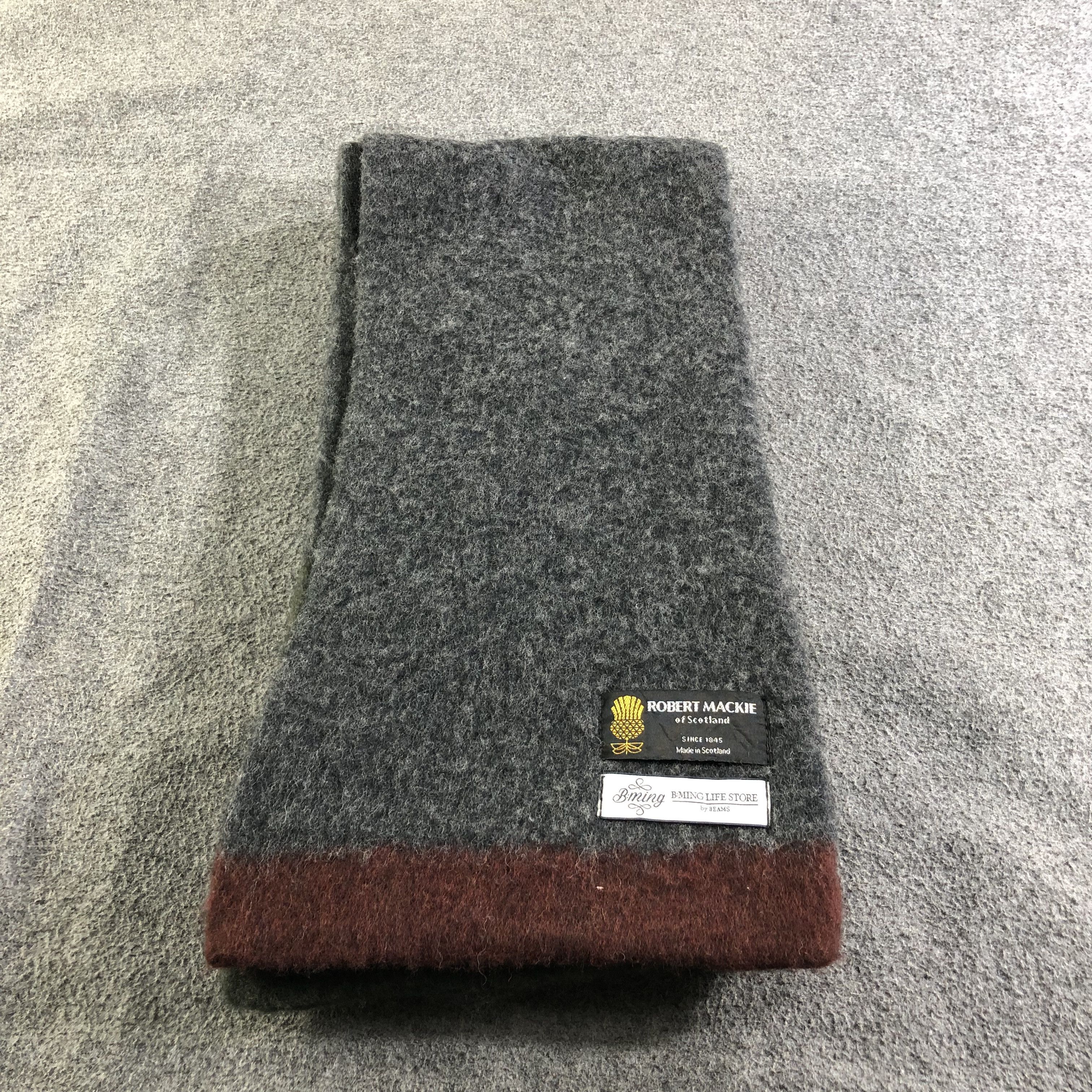 Beams Plus Robert Mackie X Beams Wool Scarf Muffler V1890 Size ONE SIZE - 3 Thumbnail