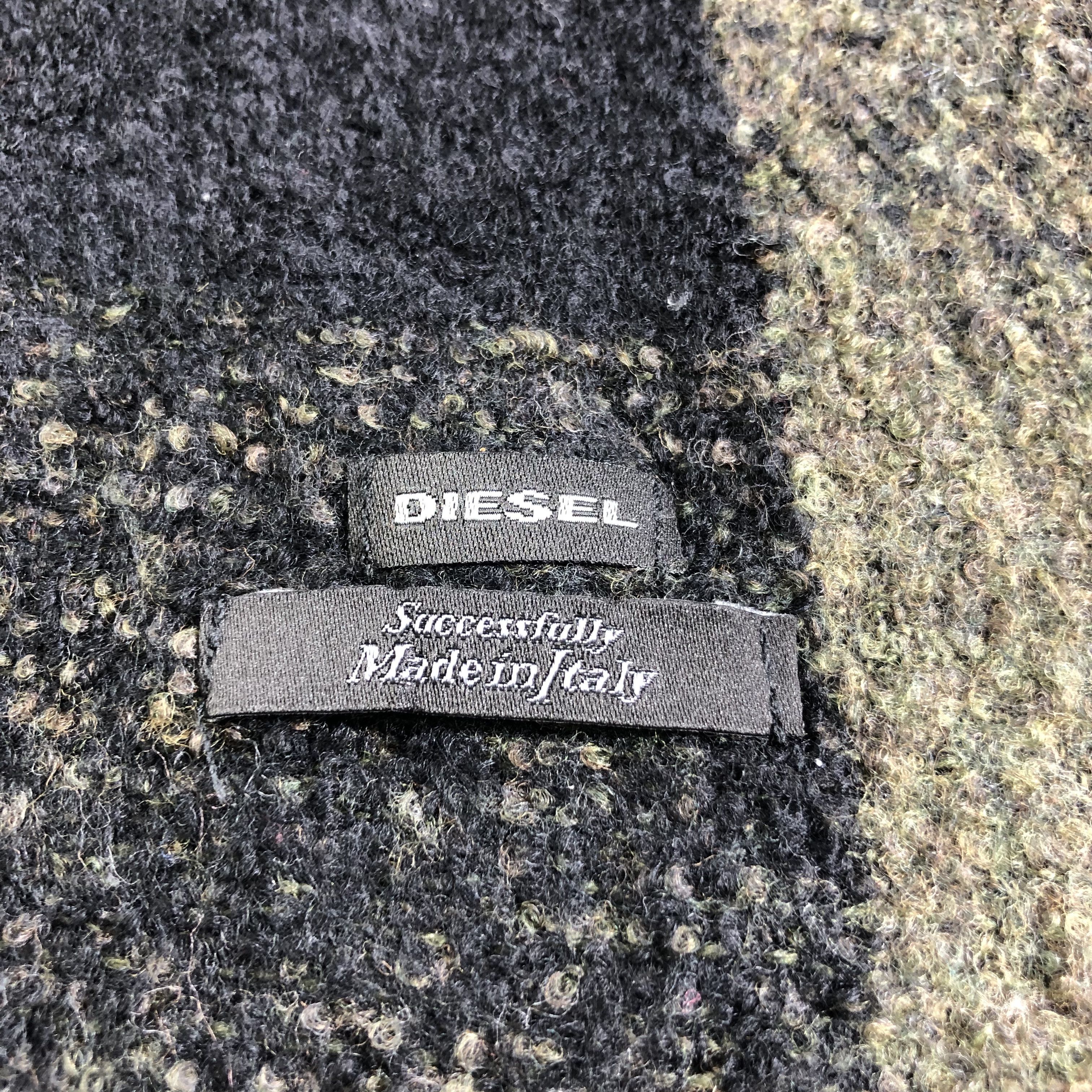Diesel Diesel Wool Scarf Muffler Neckwear V1892 Size ONE SIZE - 4 Thumbnail