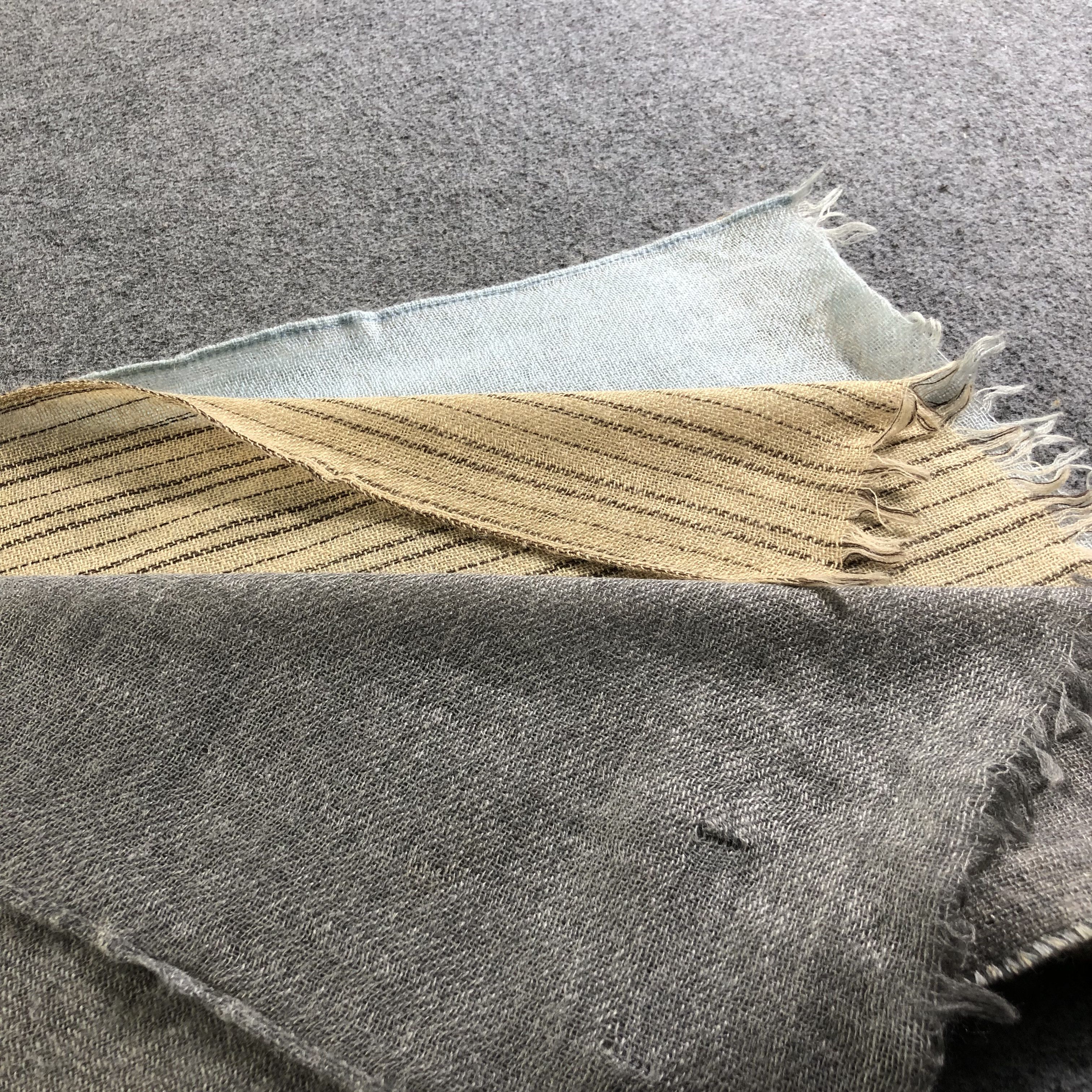 Katharine Hamnett London Katharine Hamnett Wool Scarf Muffler V1895 Size ONE SIZE - 7 Thumbnail