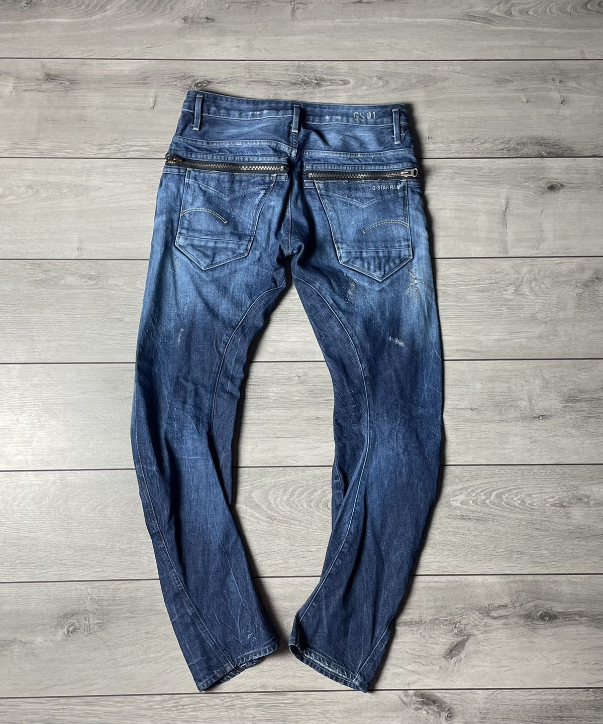 G-Star Gstar denim jeans biker size 32 streetwear cowboy Size US 32 / EU 48 - 4 Thumbnail