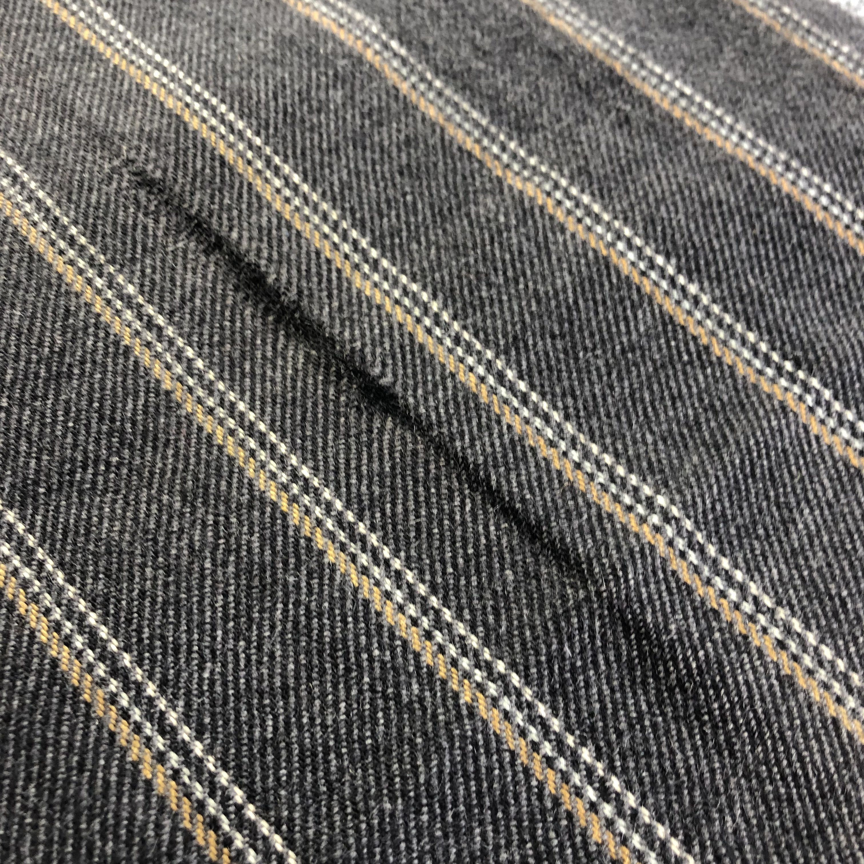 Drake's Drake's X United Arrow Striped Wool Scarf Muffler V1905 Size ONE SIZE - 7 Thumbnail