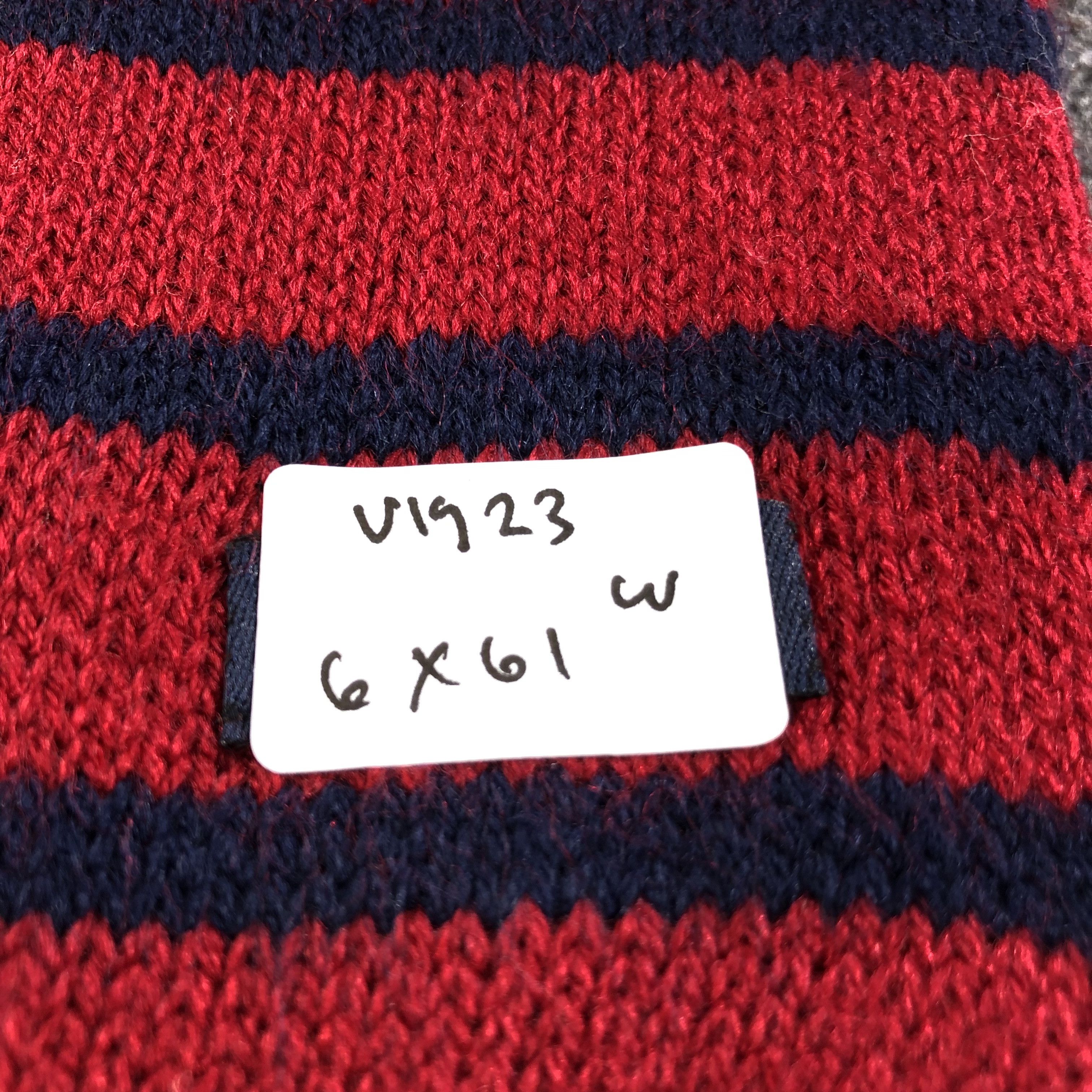 Guess Guess Striped Wool Scarf Muffler V1923 Size ONE SIZE - 6 Thumbnail