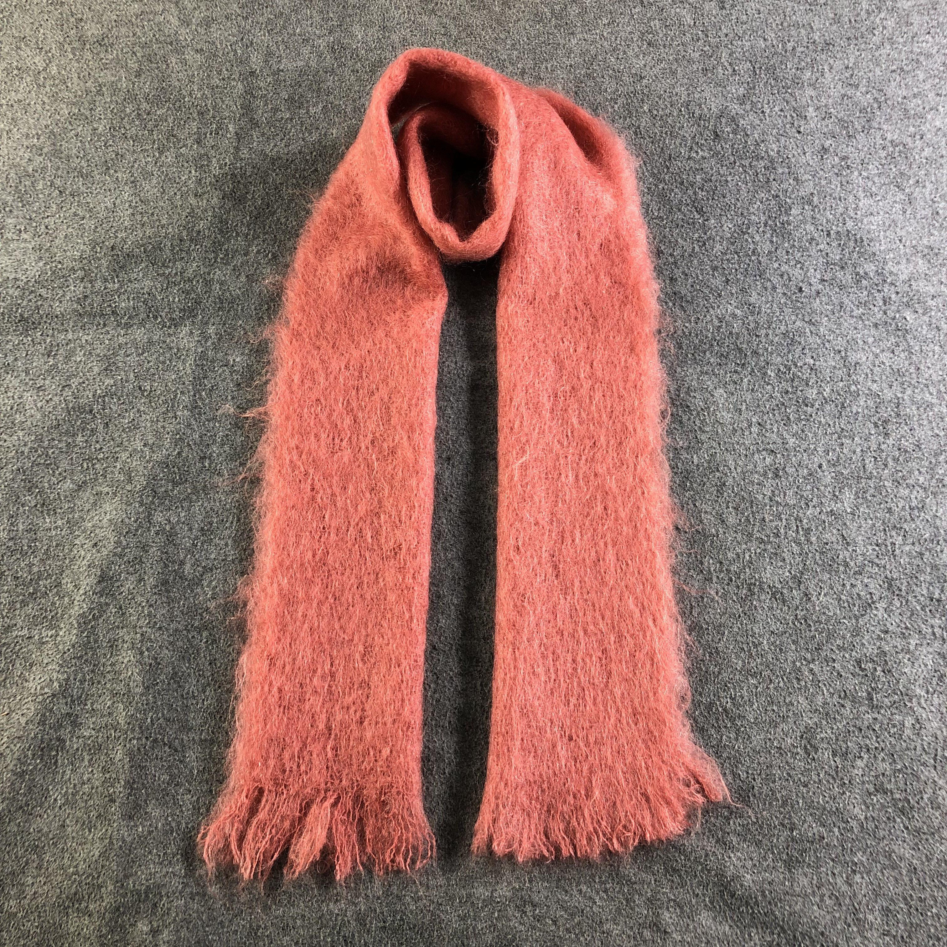 Vintage Glen Cree Mohair Scarf Muffler V1930 Size ONE SIZE - 1 Thumbnail