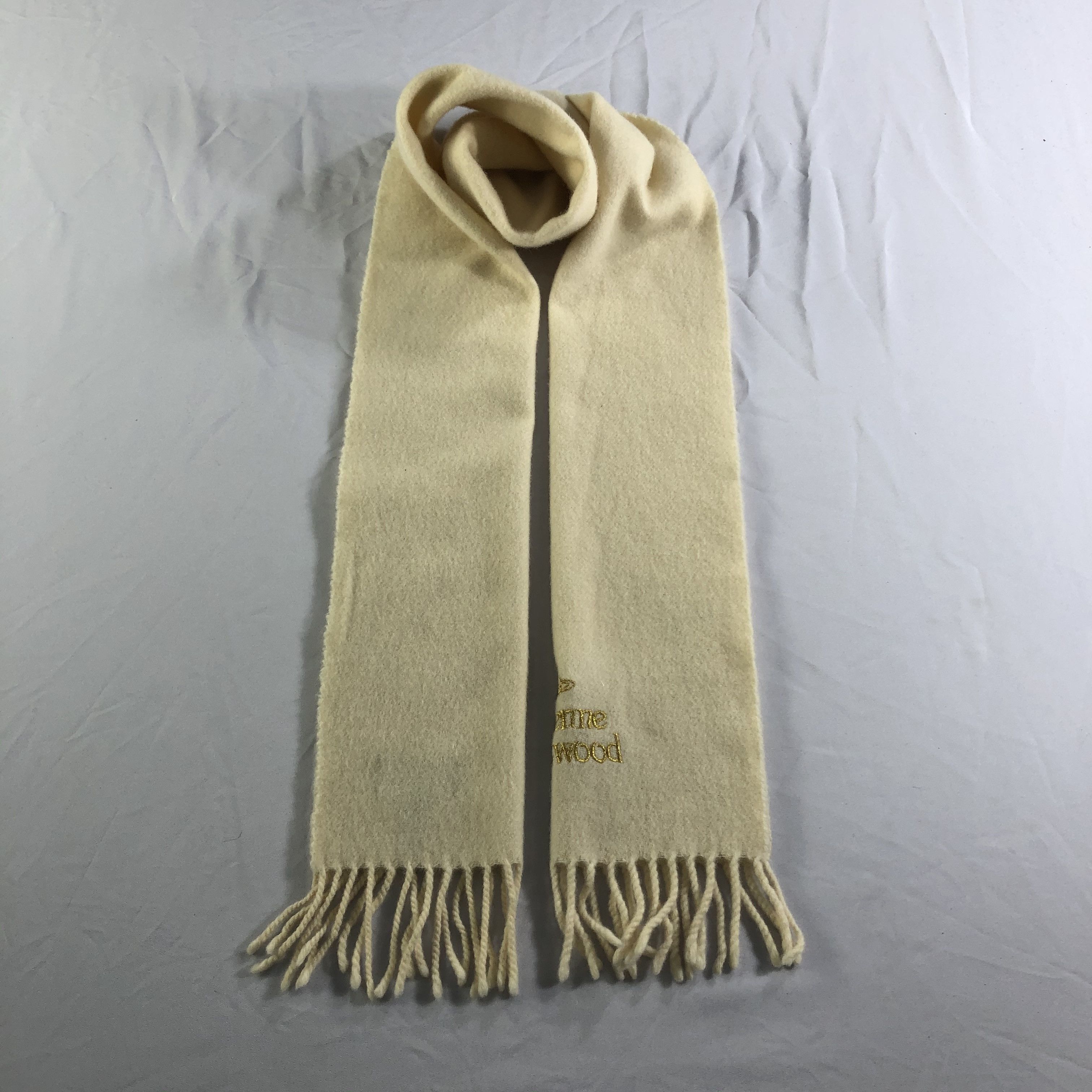 Vivienne Westwood Vivienne Westwood Wool Scarf Muffler Neckwear V2391 Size ONE SIZE - 1 Thumbnail