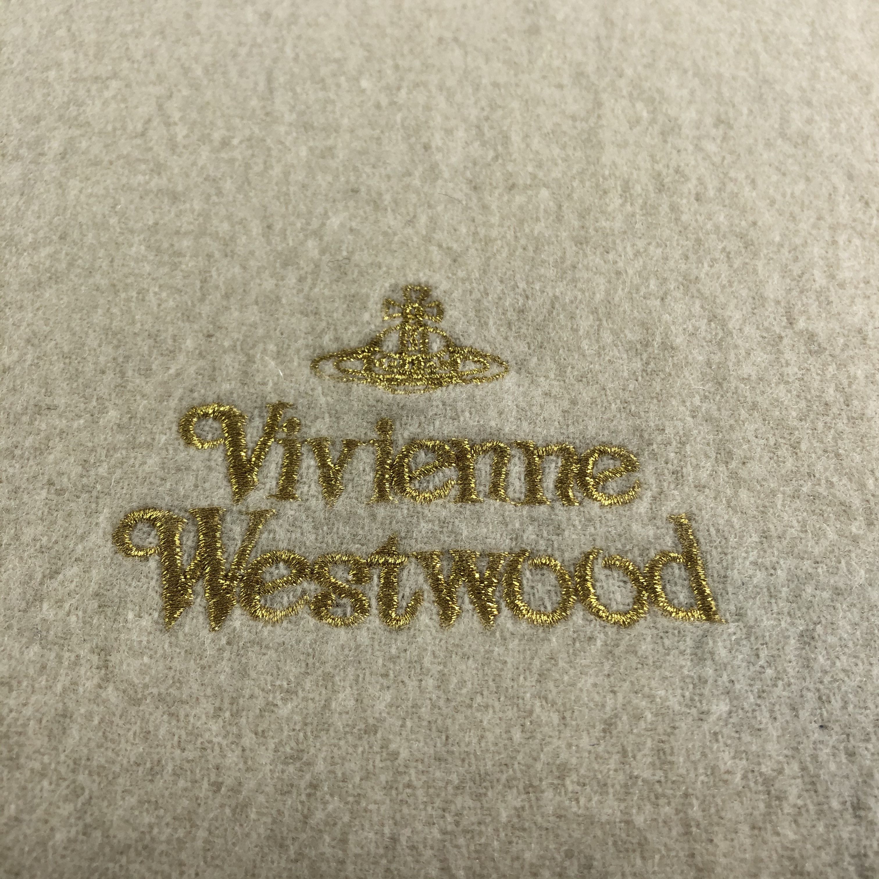 Vivienne Westwood Vivienne Westwood Wool Scarf Muffler Neckwear V2391 Size ONE SIZE - 4 Thumbnail