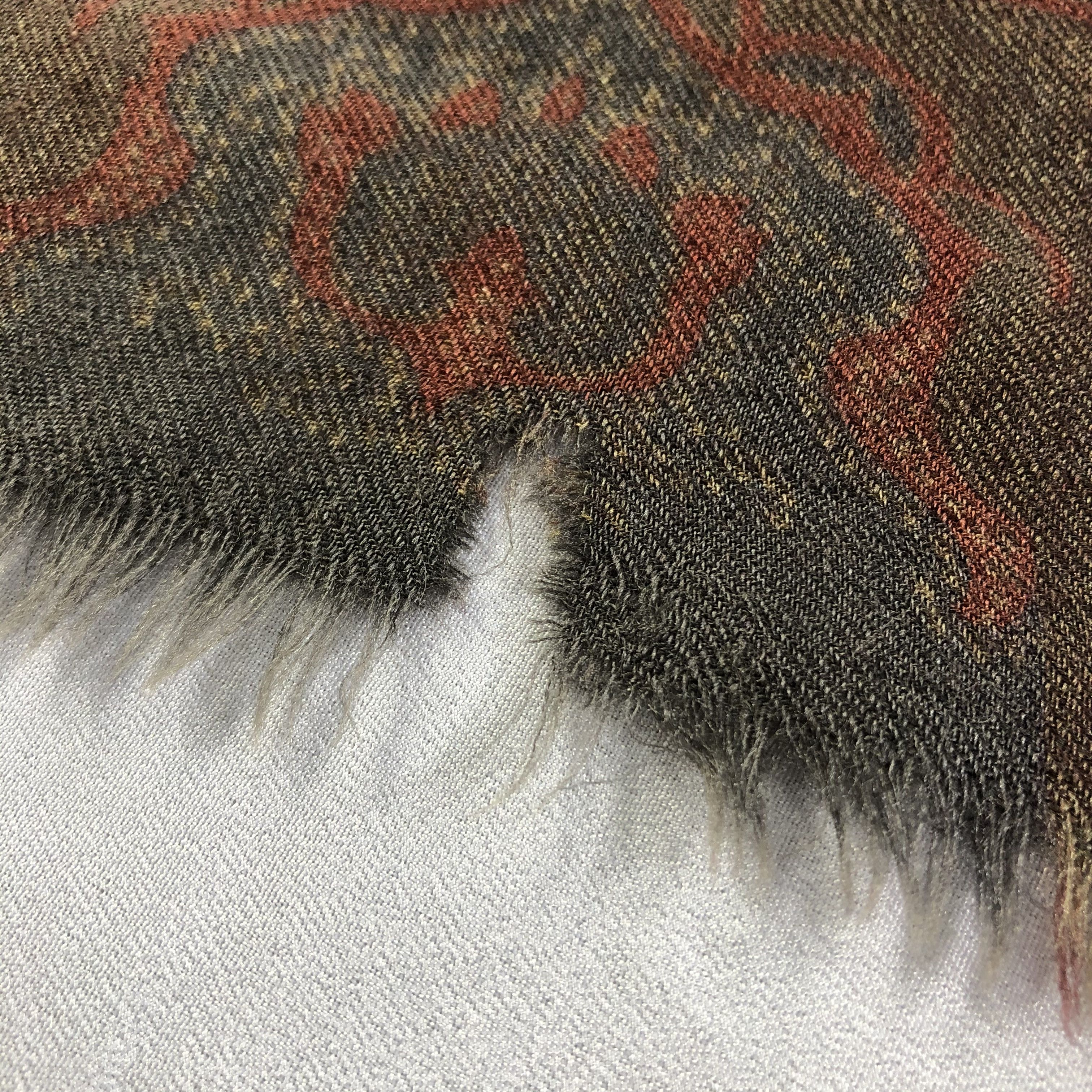 Etro Etro Paisley Silk/Wool Scarf Muffler Neckwear V2399 Size ONE SIZE - 8 Thumbnail
