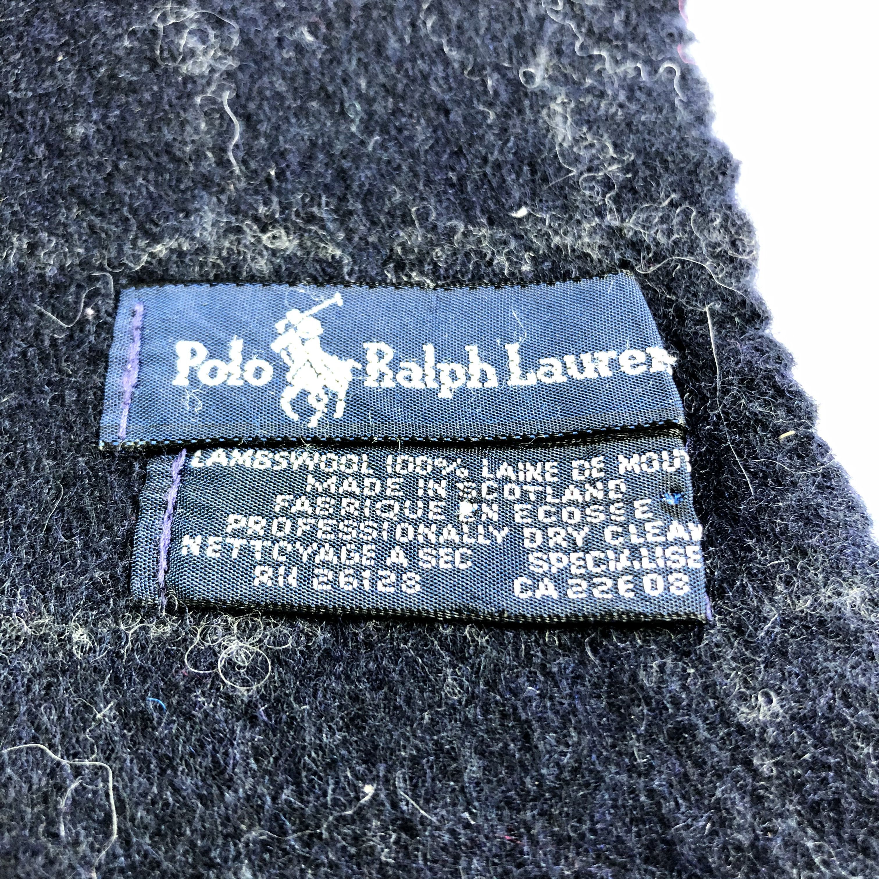 Polo Ralph Lauren Polo Ralph Lauren Wool Scarf Muffler Neckwear V2400 Size ONE SIZE - 5 Thumbnail