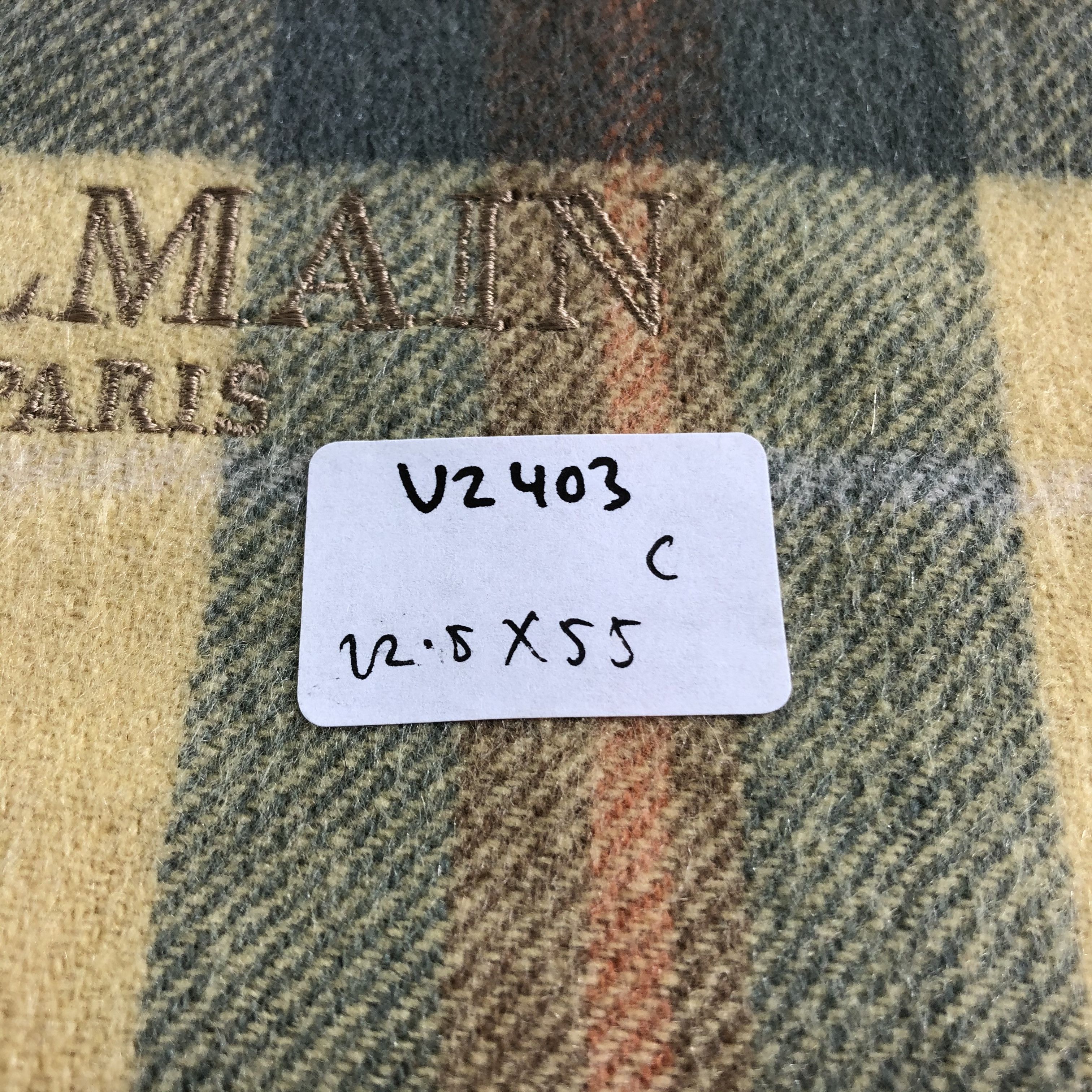 Pierre Balmain Balmain Paris Cashmere Scarf Muffler Neckwear V2403 Size ONE SIZE - 5 Thumbnail