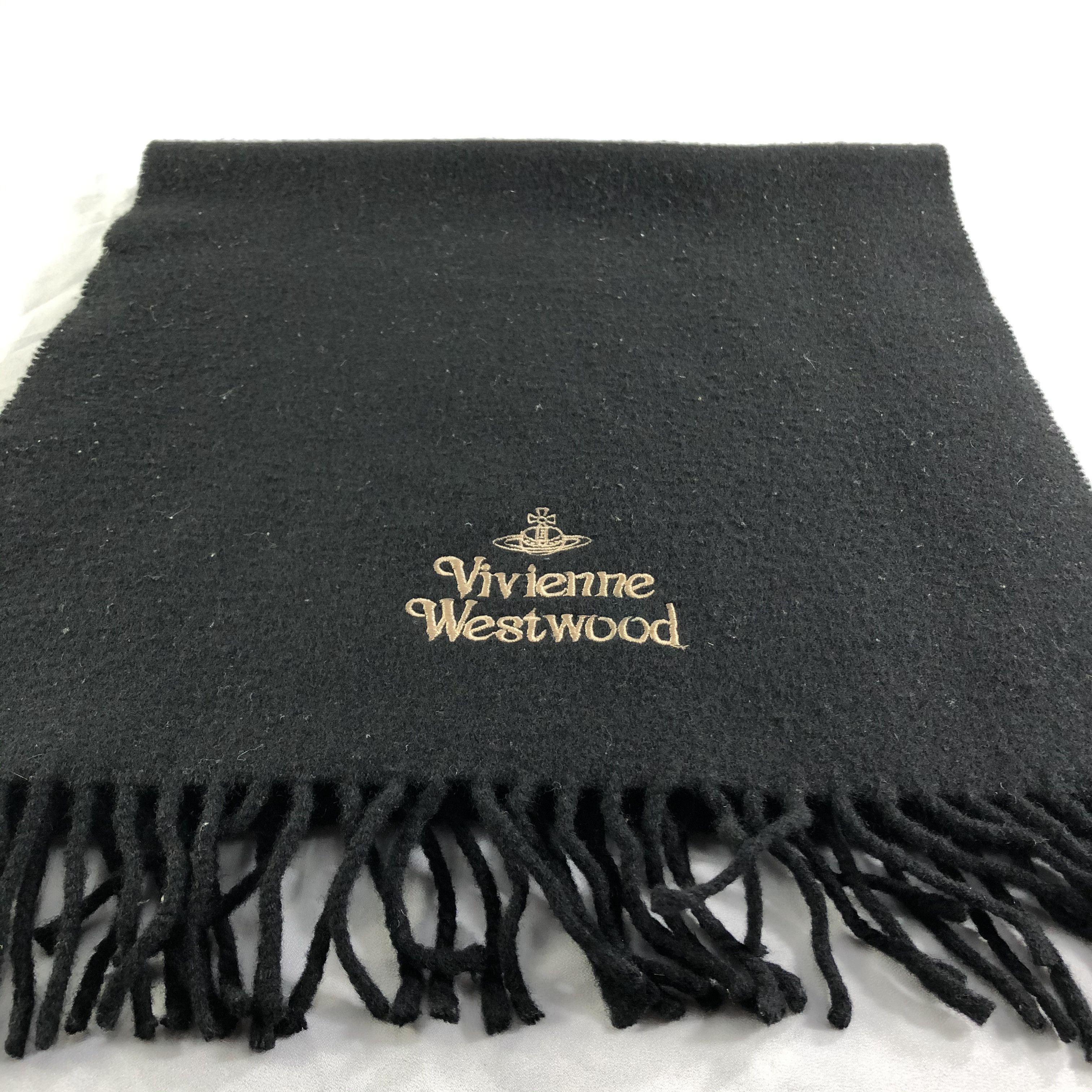 Vivienne Westwood Vivienne Westwood Plain Wool Scarf Muffler Neckwear V2421 Size ONE SIZE - 6 Thumbnail